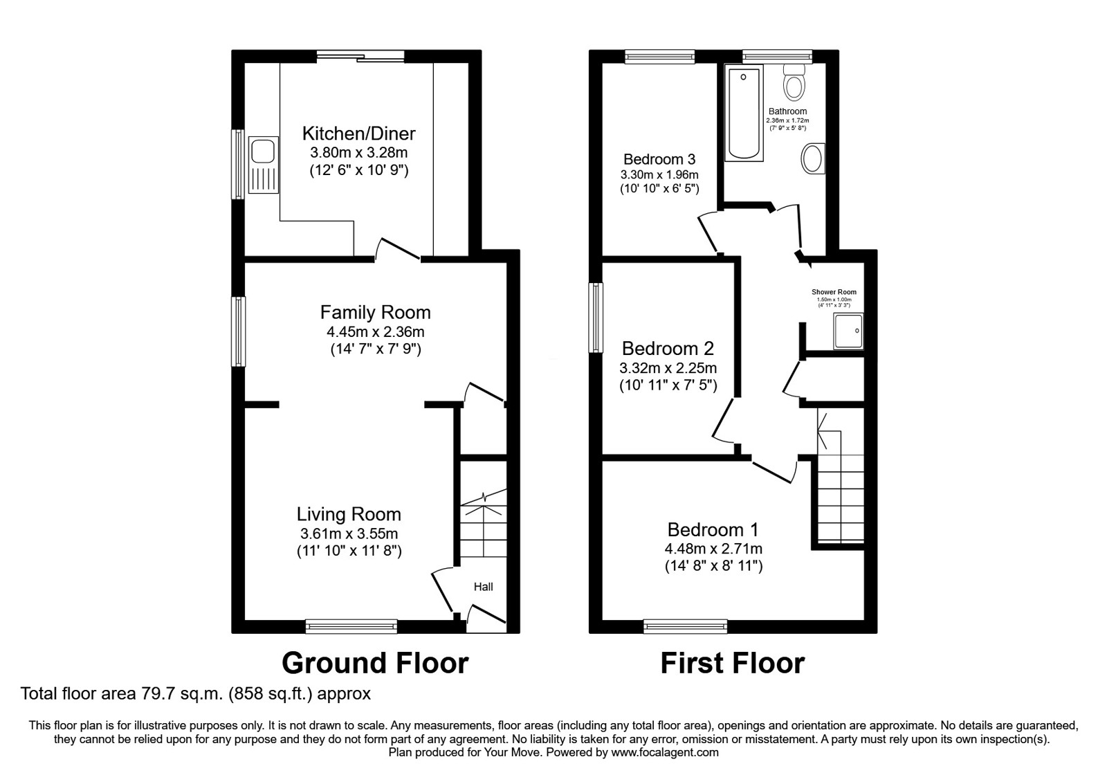 19, Ormskirk Road, Skelmersdale floorplan