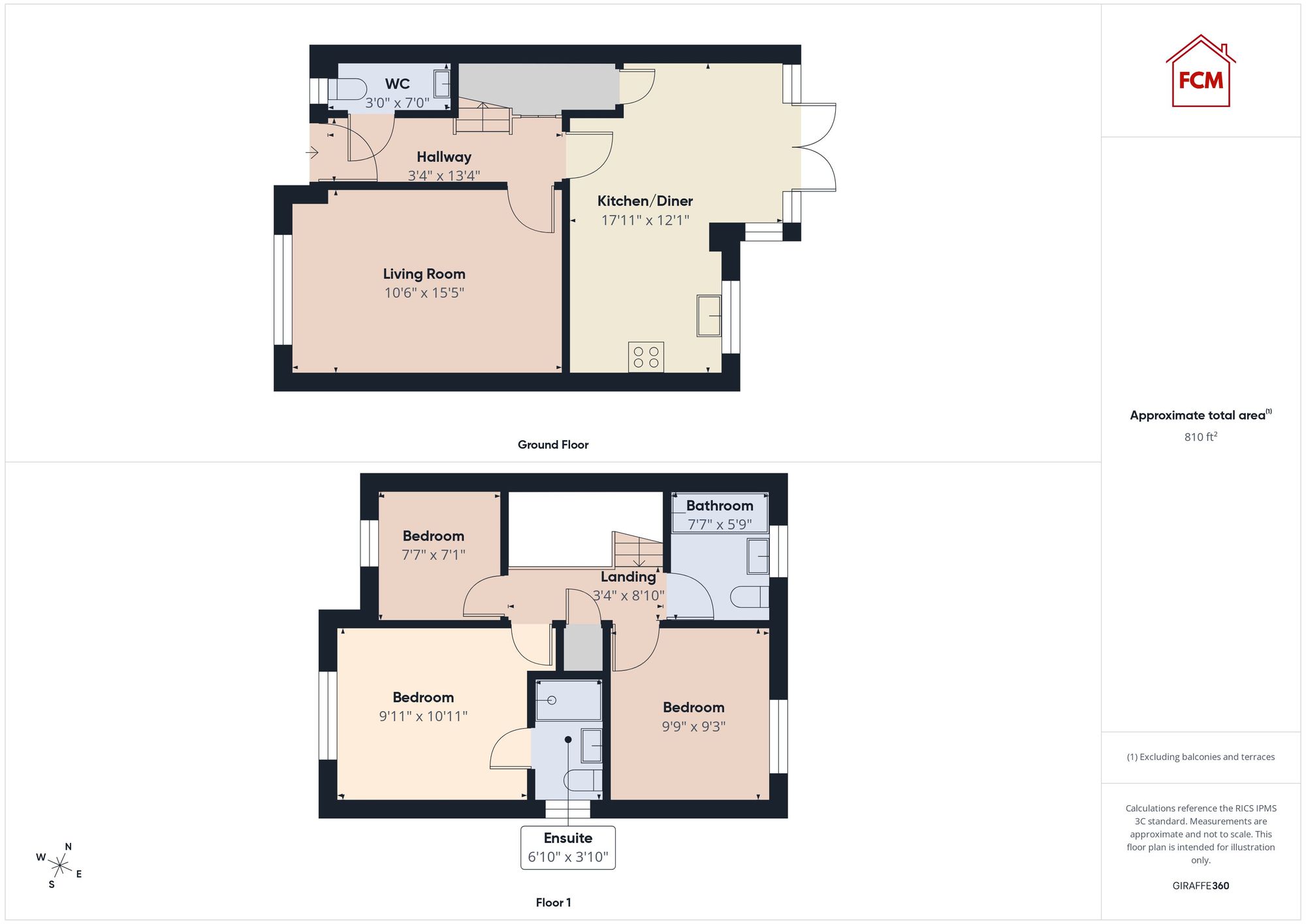 29 Lingla Gardens, Frizington floorplan