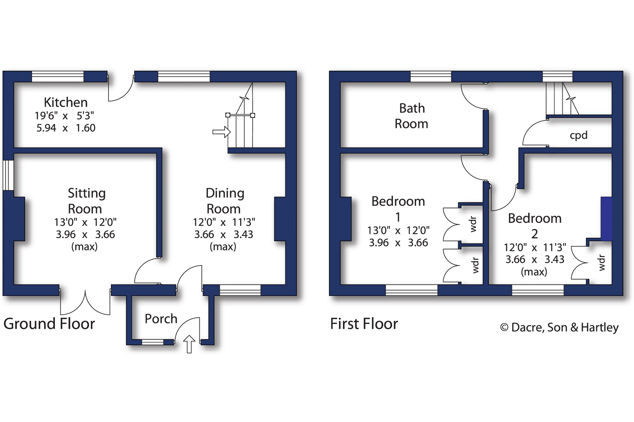 2, Church Street, York floorplan