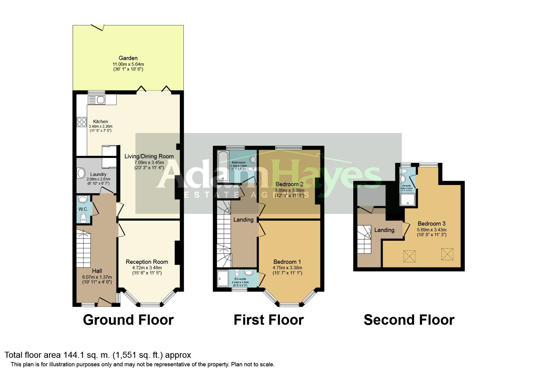 Mayfield Avenue, North Finchley N12, 3 bedroom terraced house for sale