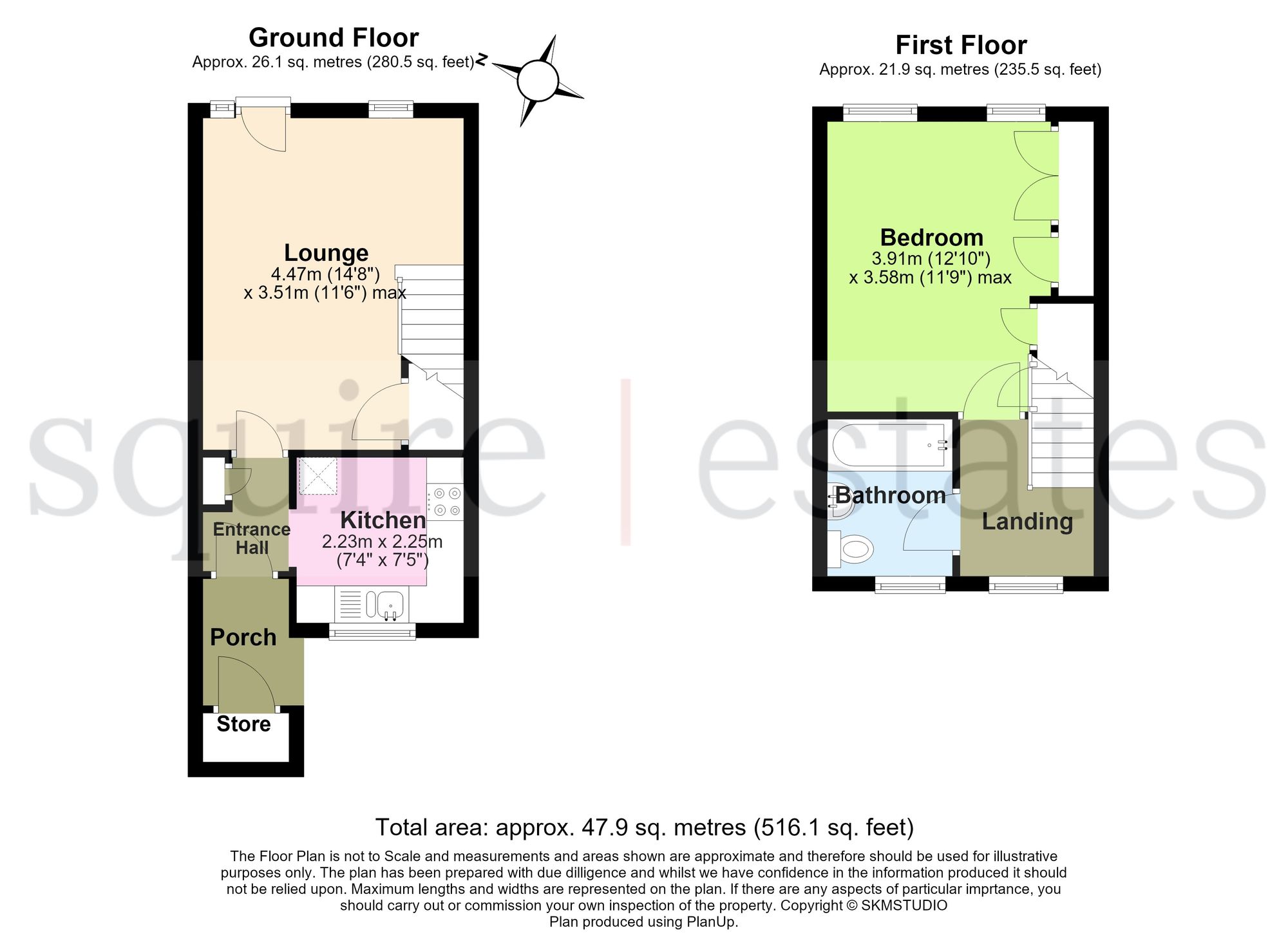 22 Bowmans Court, Hemel Hempstead floorplan