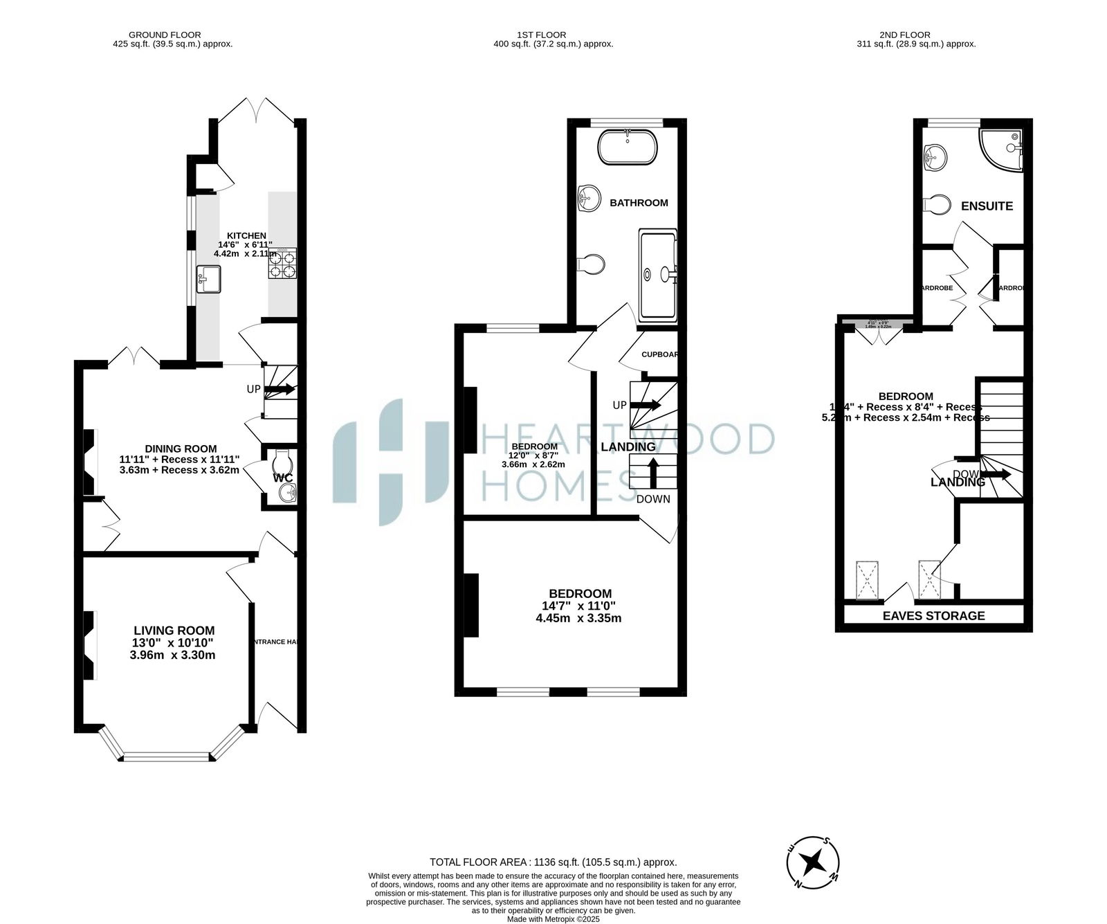 94, Castle Road, St. Albans floorplan