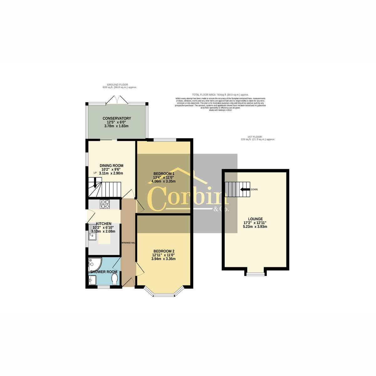 Wimborne Road, Bournemouth floorplan