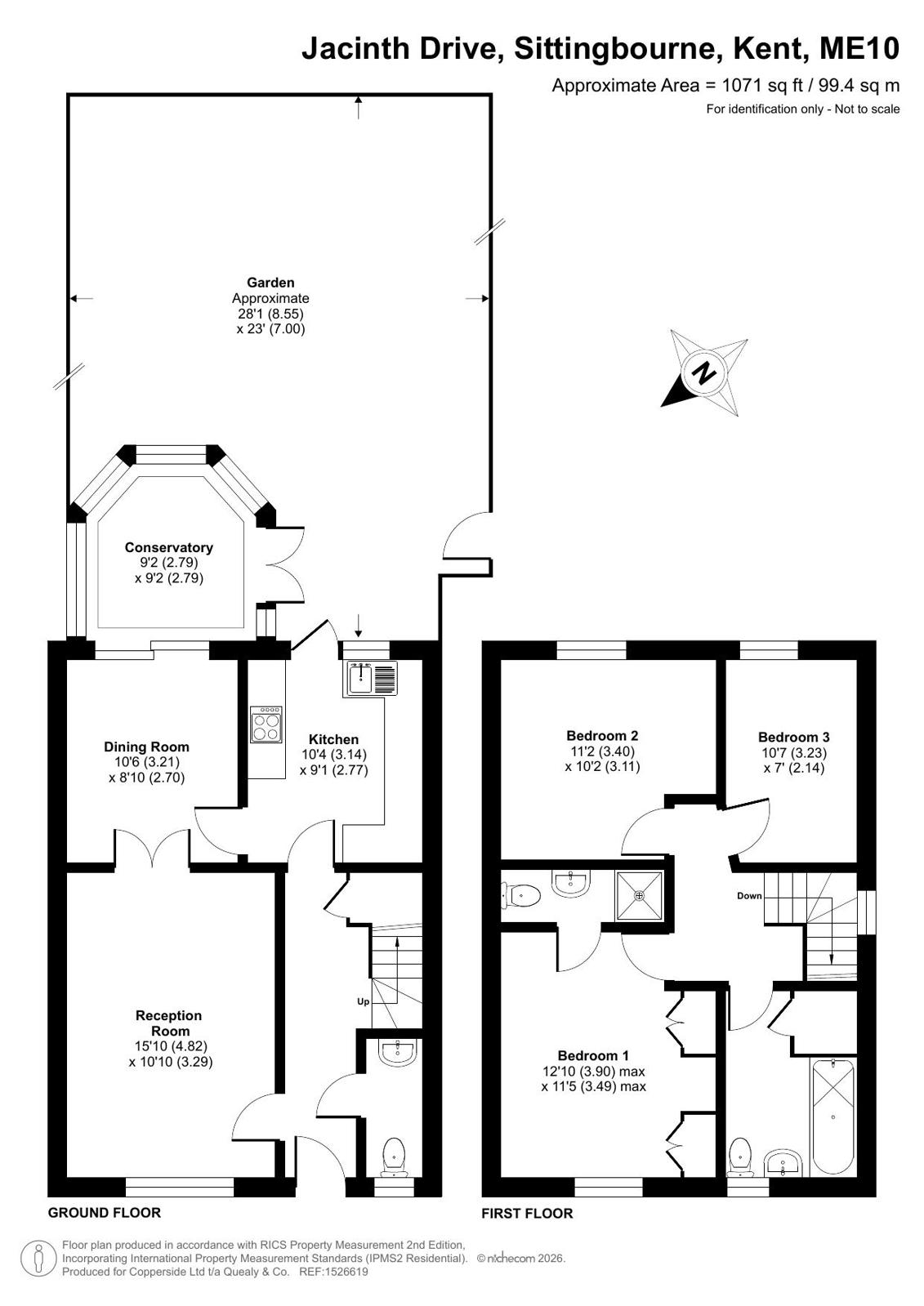 50, Jacinth Drive, Kent floorplan