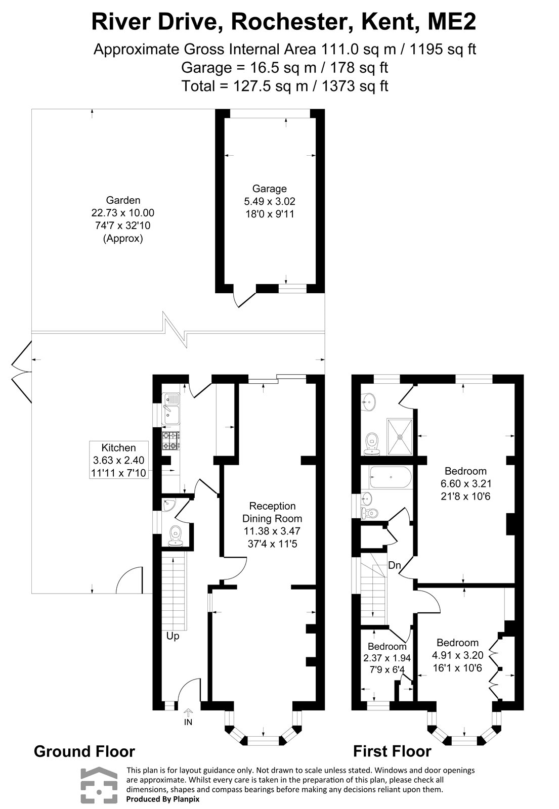 12, River Drive, Kent floorplan