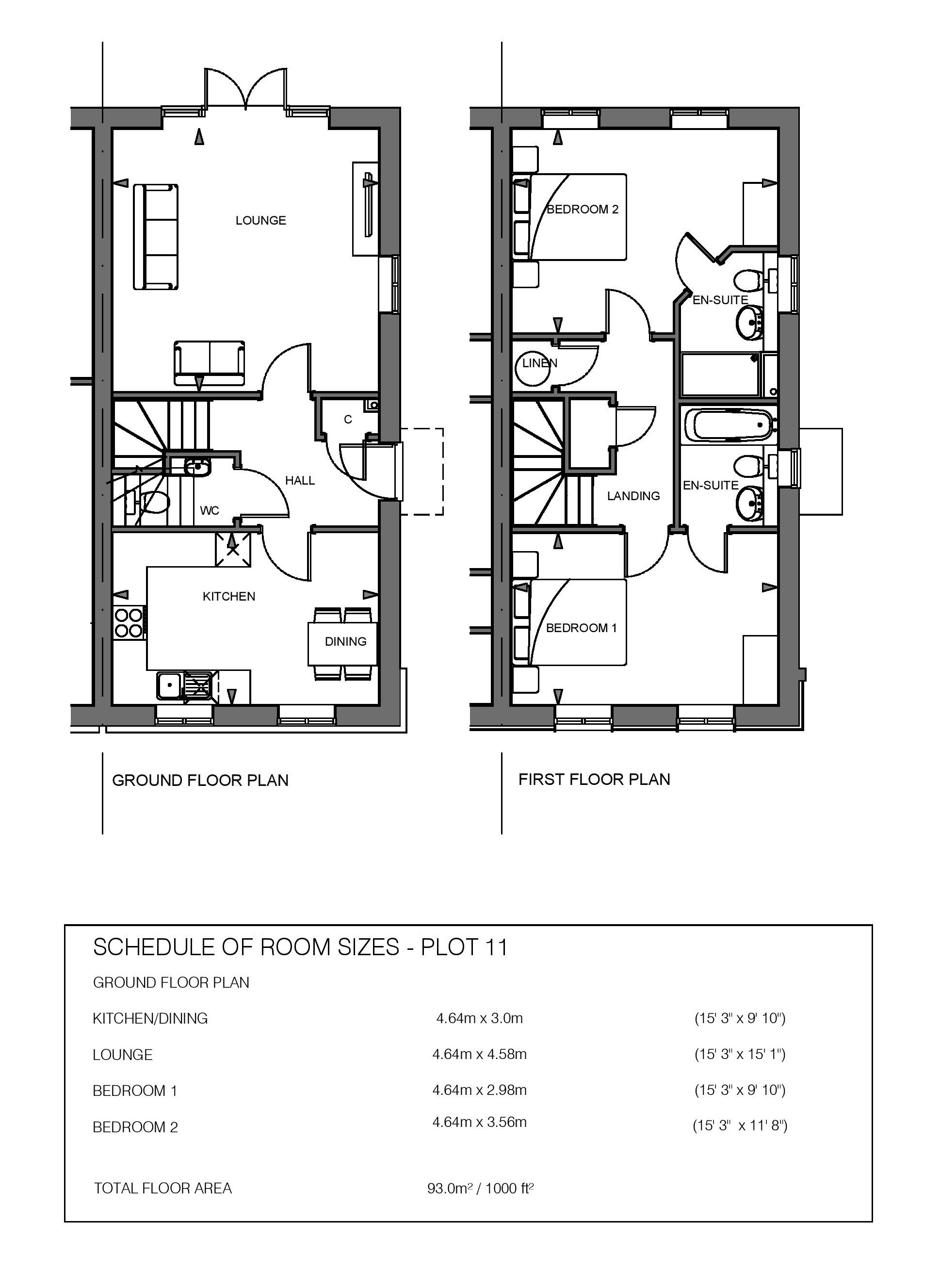 11, St Marys Place, Goudhurst floorplan