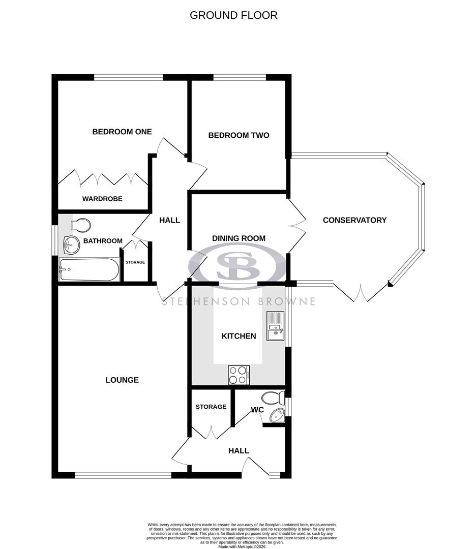 Shakespeare Close, Stoke-On-Trent floorplan