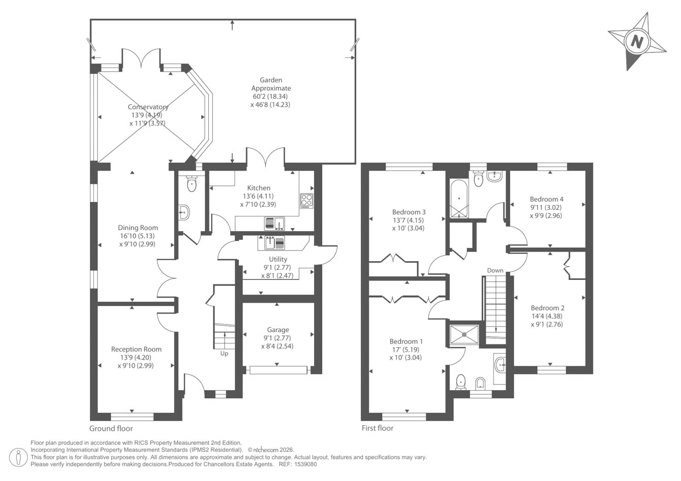 De Havilland Drive, Buckinghamshire floorplan