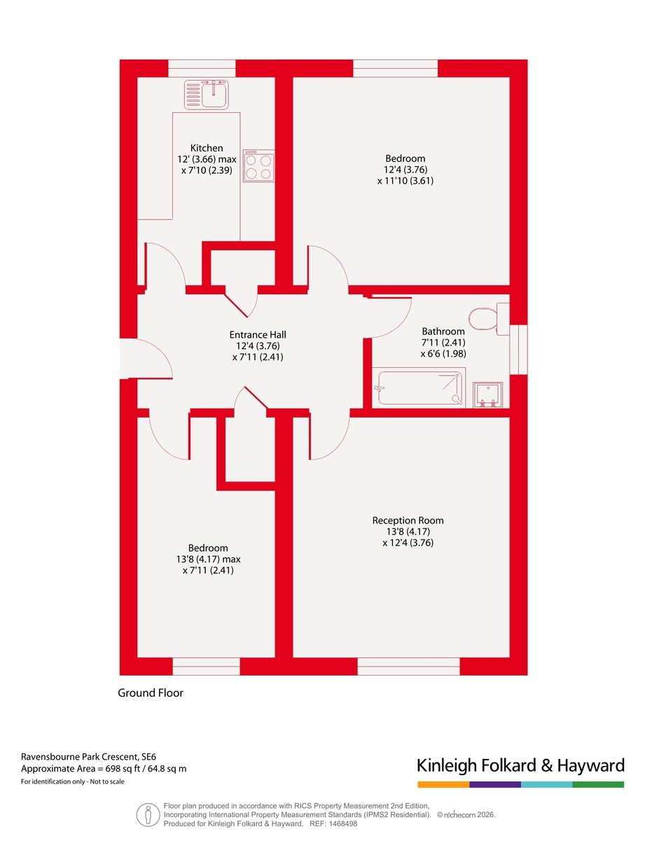 2, Tina Court, Catford floorplan