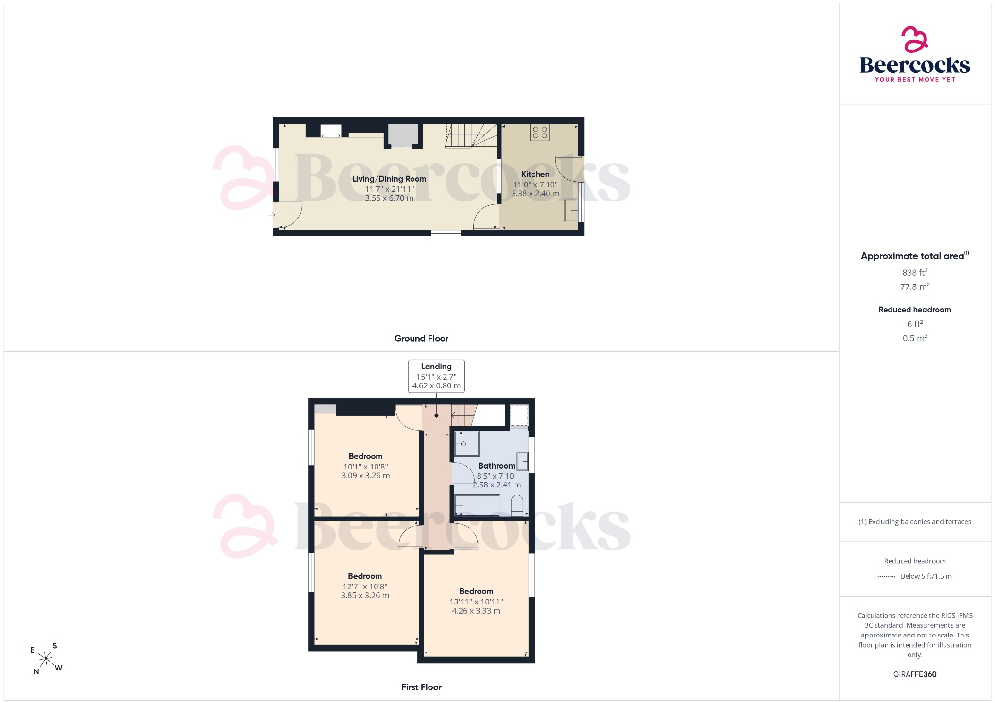 20, Eastgate, Beverley, East Riding of Yorkshire, HU17 0DT floorplan