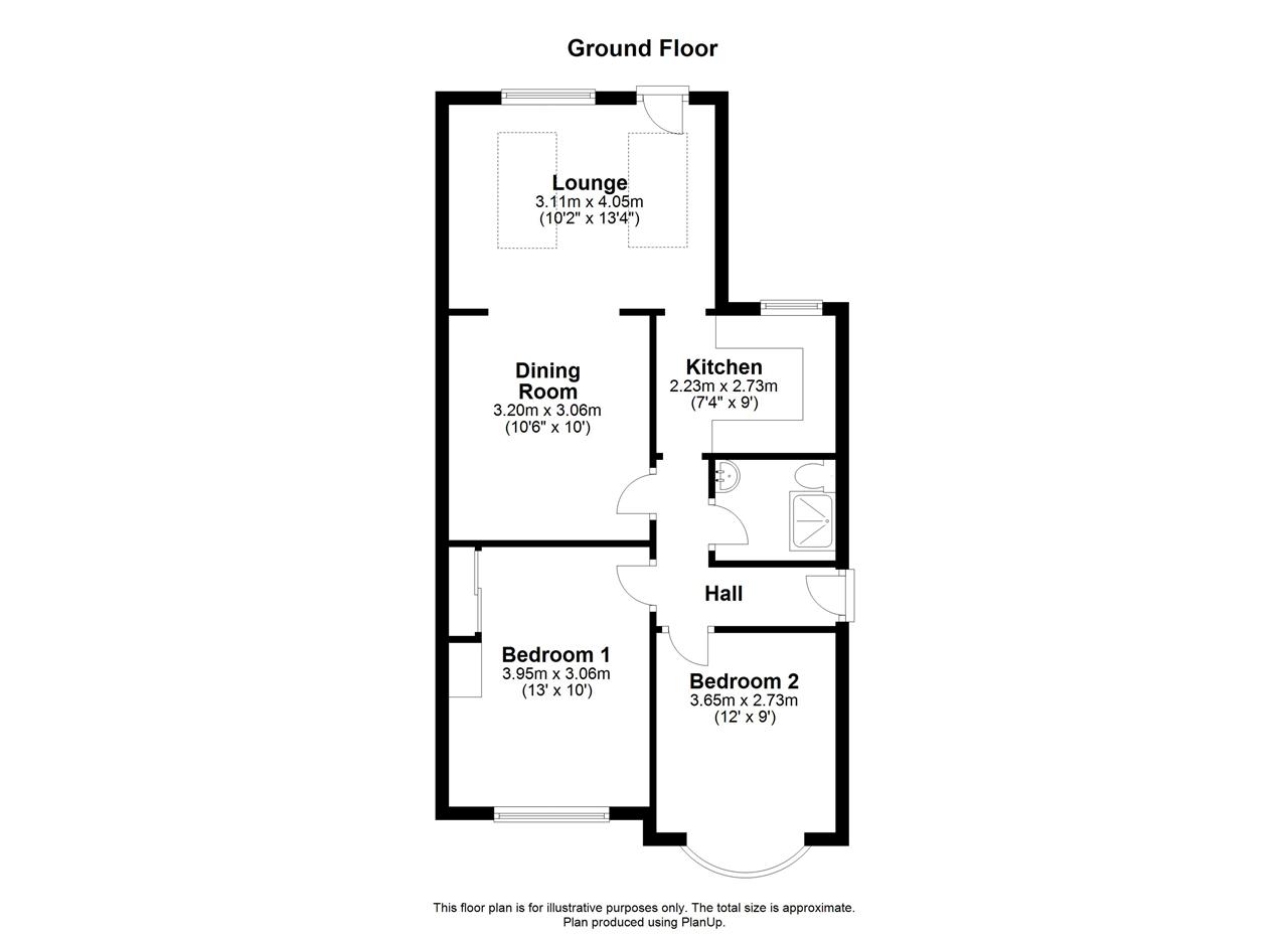 63, George Street, Clapham floorplan