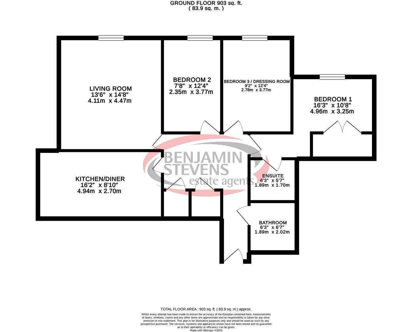 Blueberry Court, 237,Flat 7, Hale Lane, Edgware floorplan
