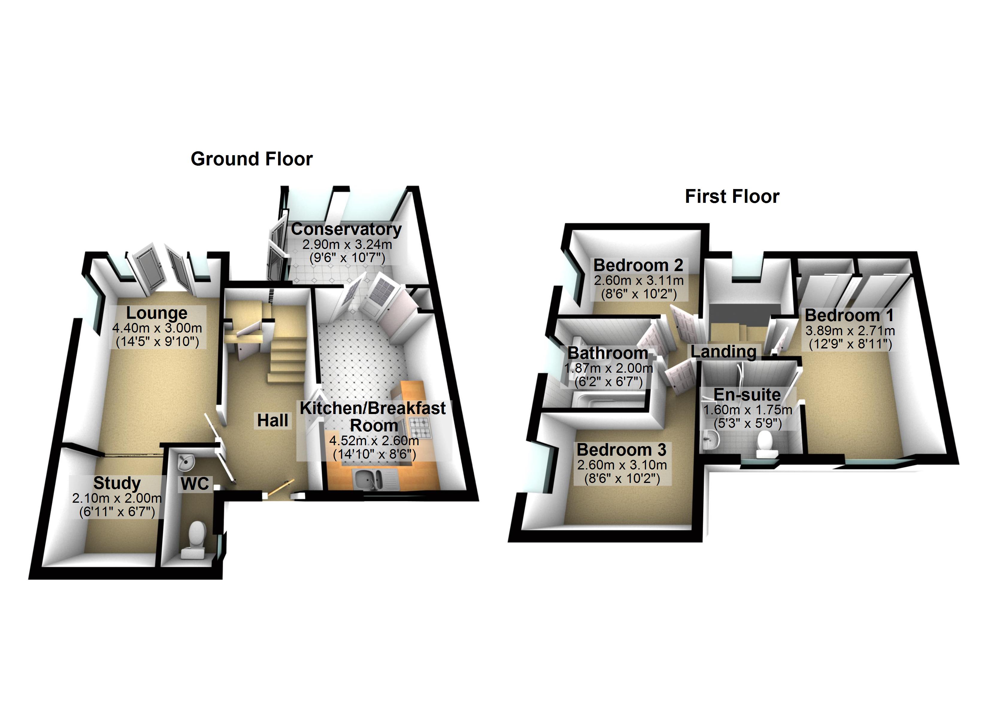 3 Bedrooms Detached house for sale in Pilgrims Court, Cuckoo Hill, Bures St Mary CO8