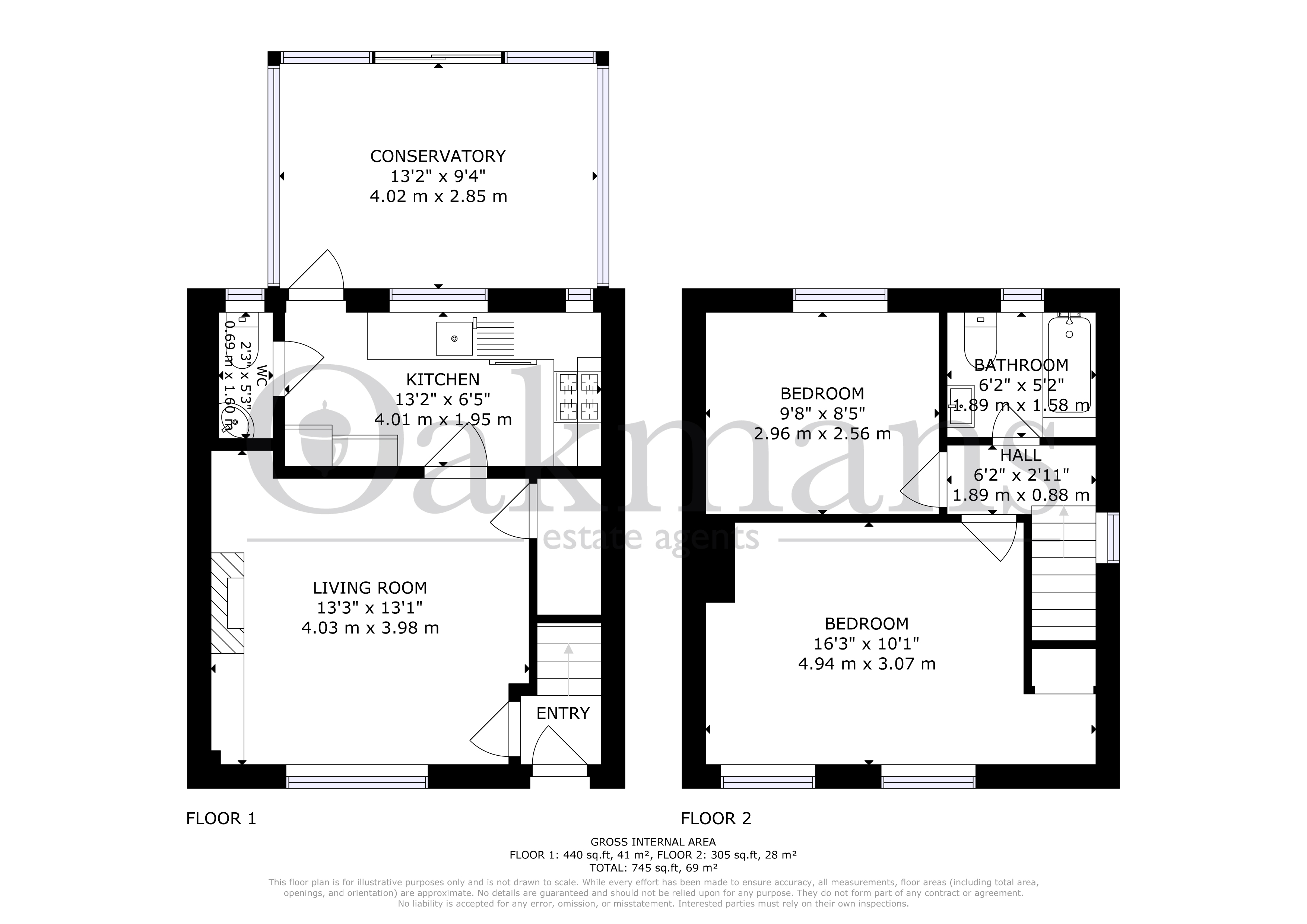 25, PENNANT GROVE, BIRMINGHAM floorplan