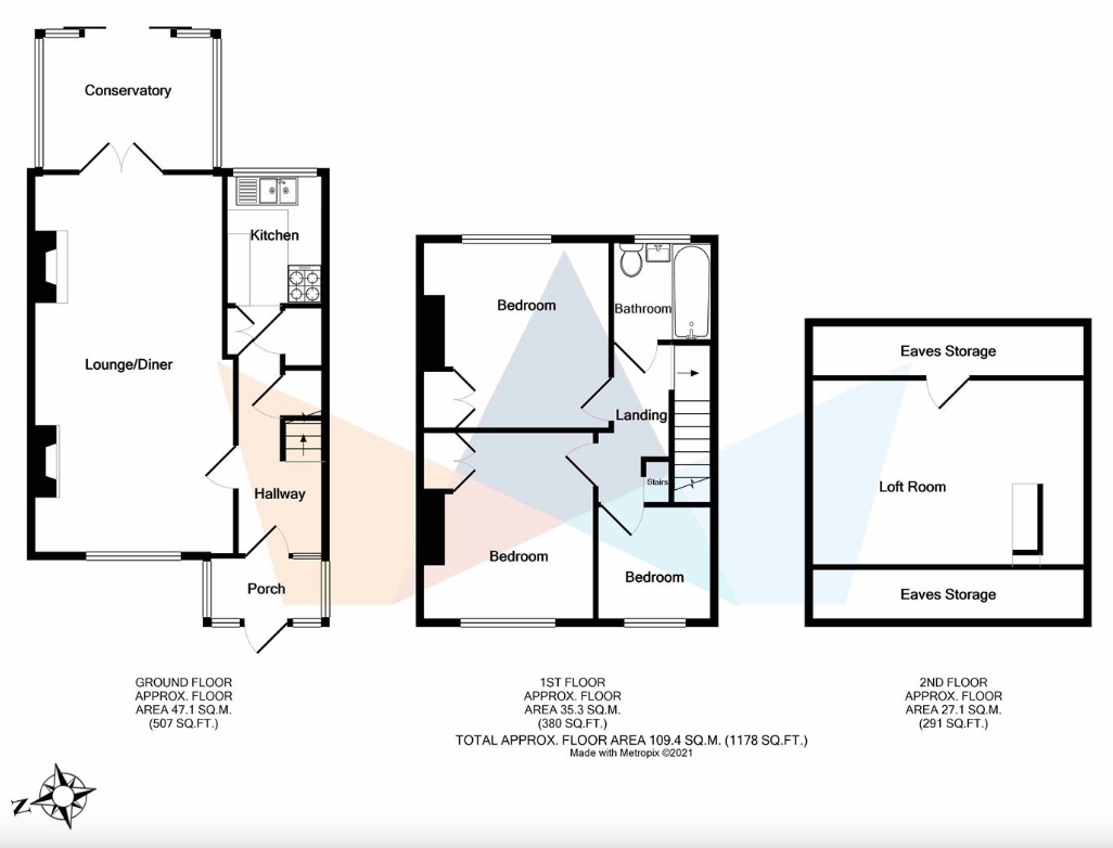 23, Wellesley Road, Kent floorplan