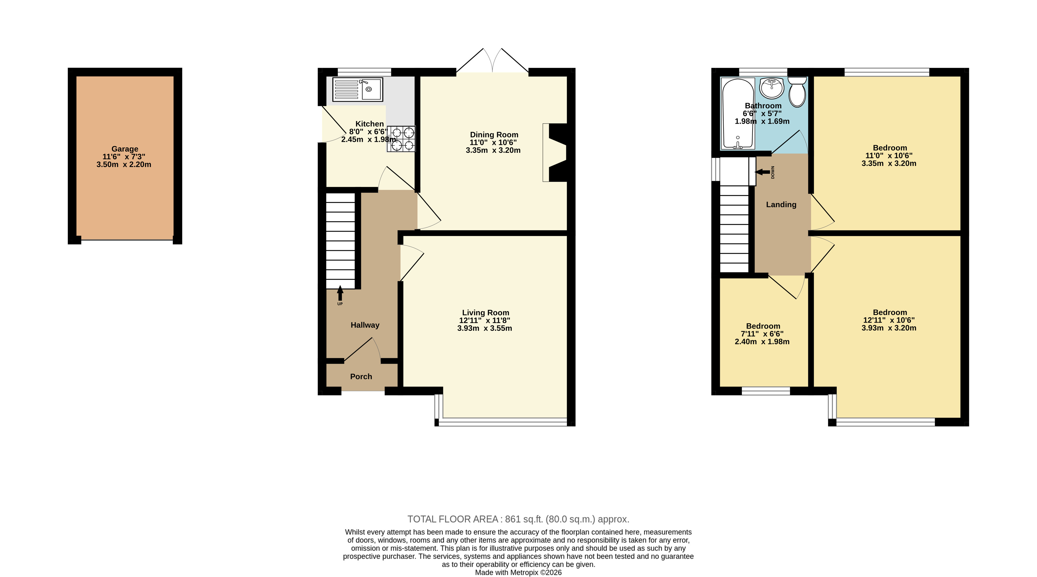 8, St James Avenue, Kent floorplan