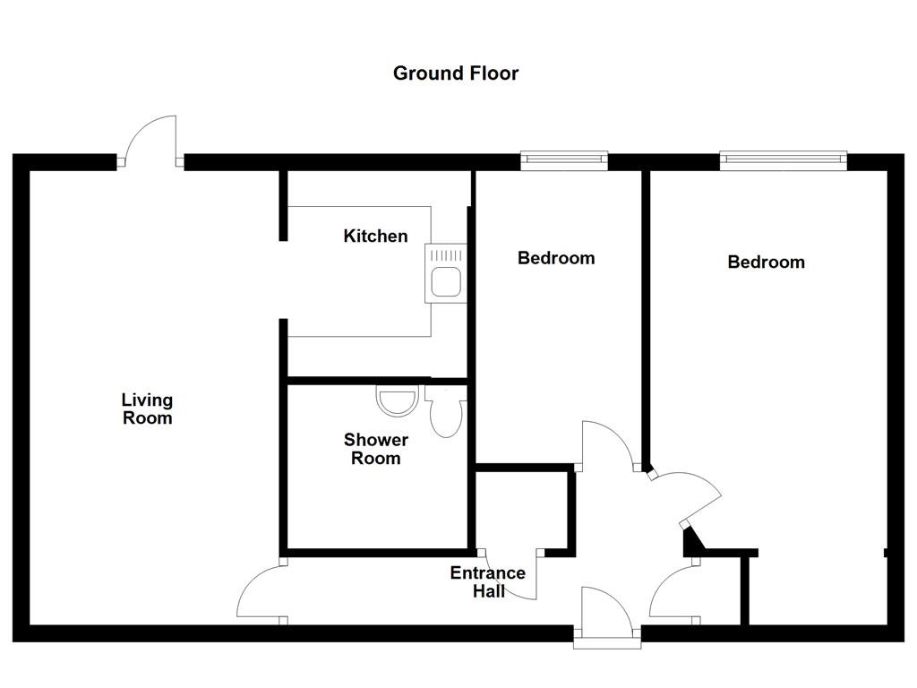 2 Bedrooms Flat to rent in The Meadows, Sawbridgeworth CM21