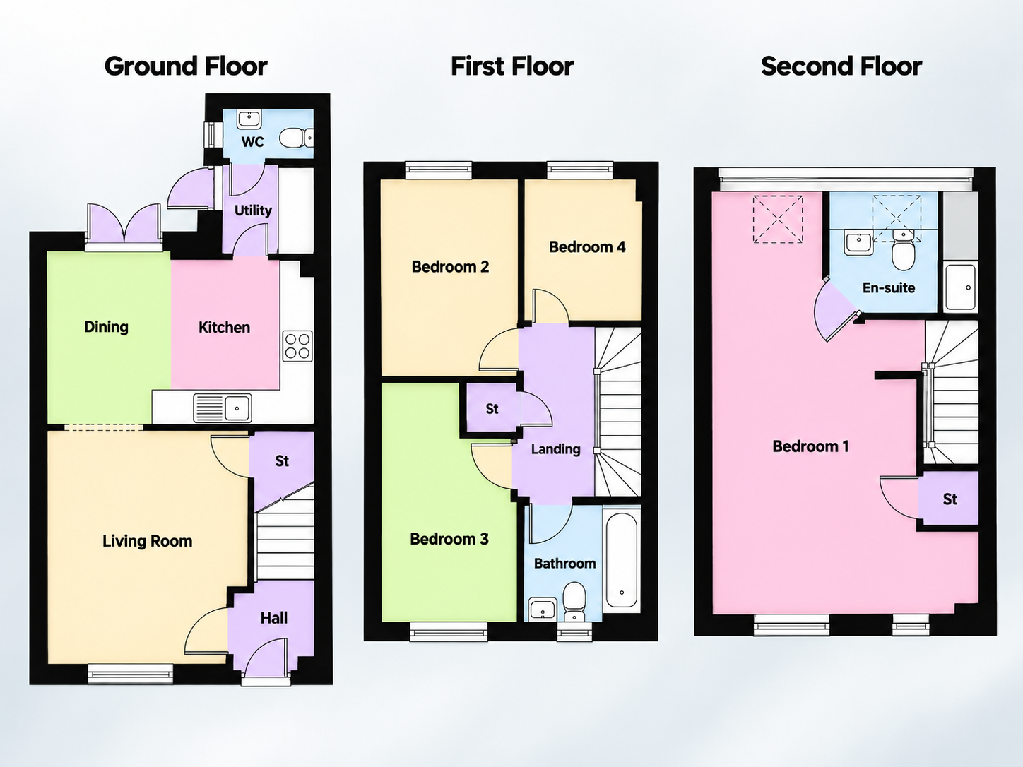 Plot 21, The Birchgate, Bramcote, Nottingham floorplan