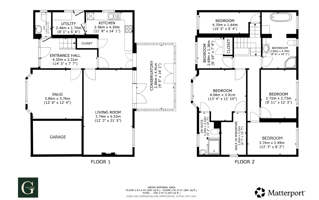 222, Main Road, Nottingham floorplan