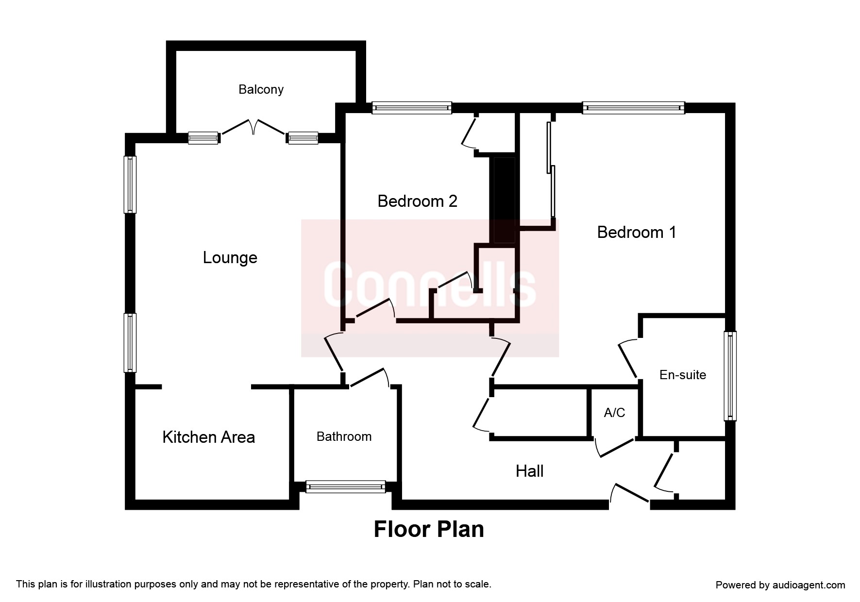 Free property report Flat 7, 6 Avenel Way, Poole, BH15 1EN Chimnie