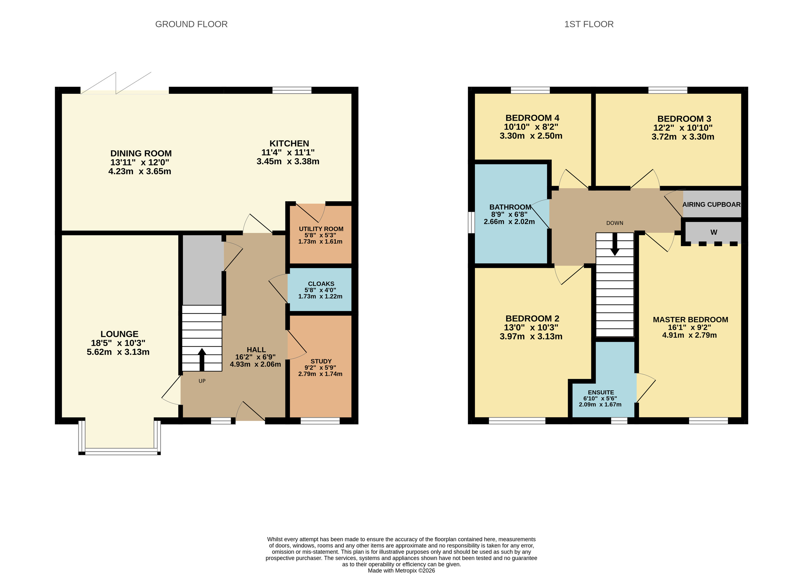 Plot 4, The Ruishton, Ilminster floorplan
