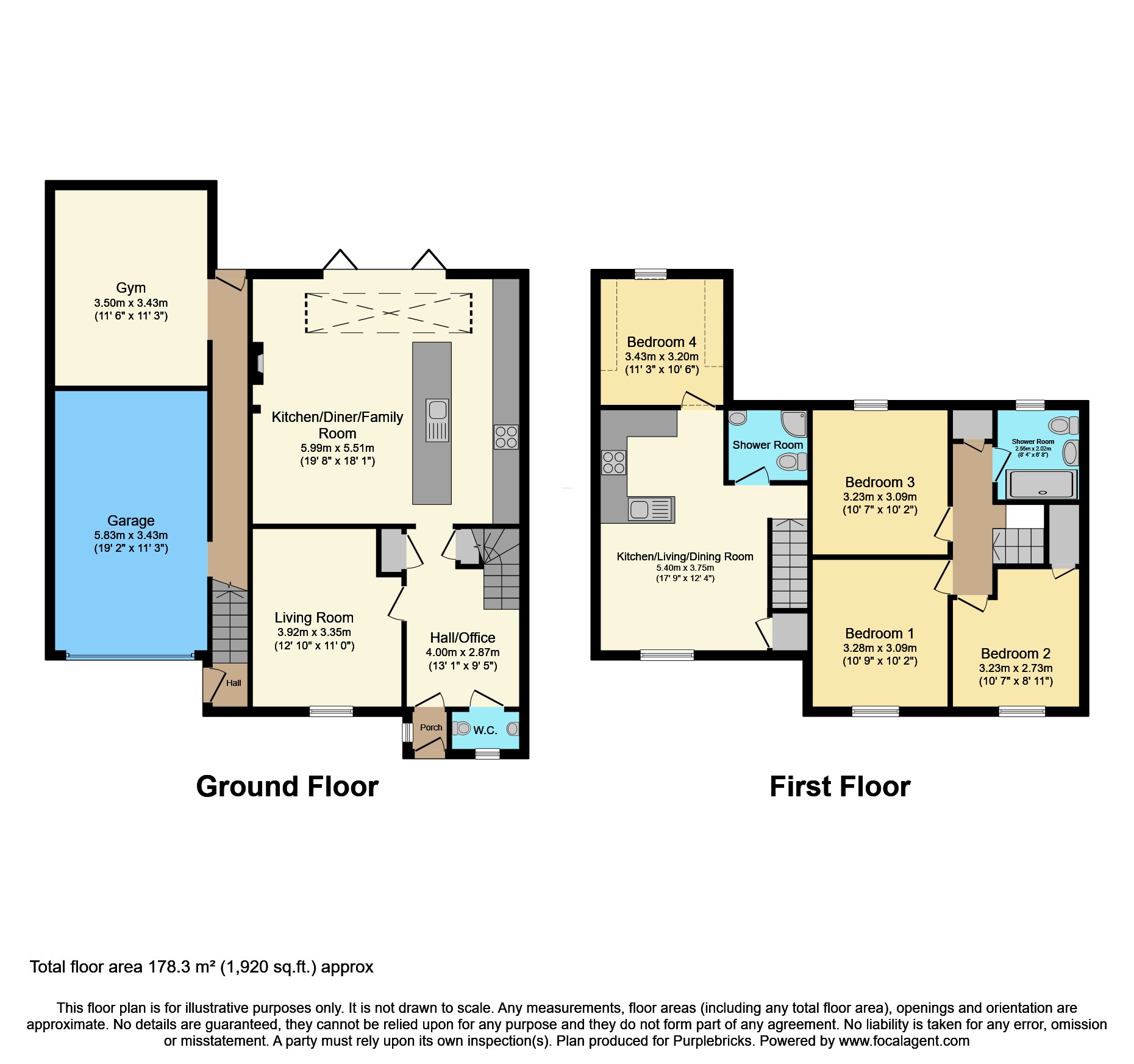 8, Gould Drive, Tewkesbury floorplan