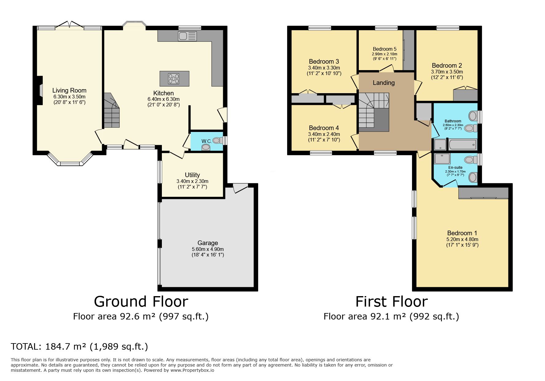 70 Barons Close, Leicester floorplan