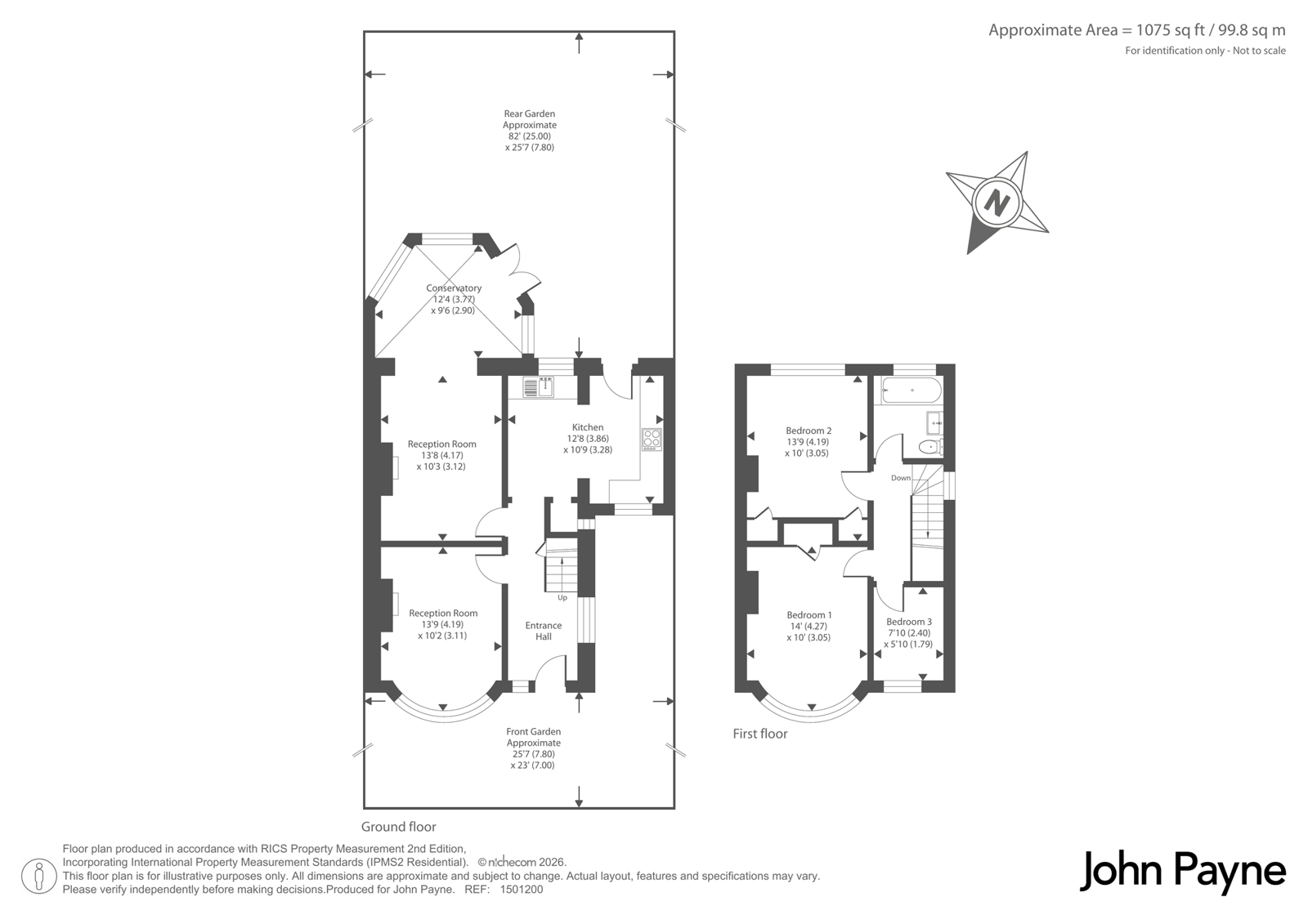 47, Mayday Gardens, London floorplan