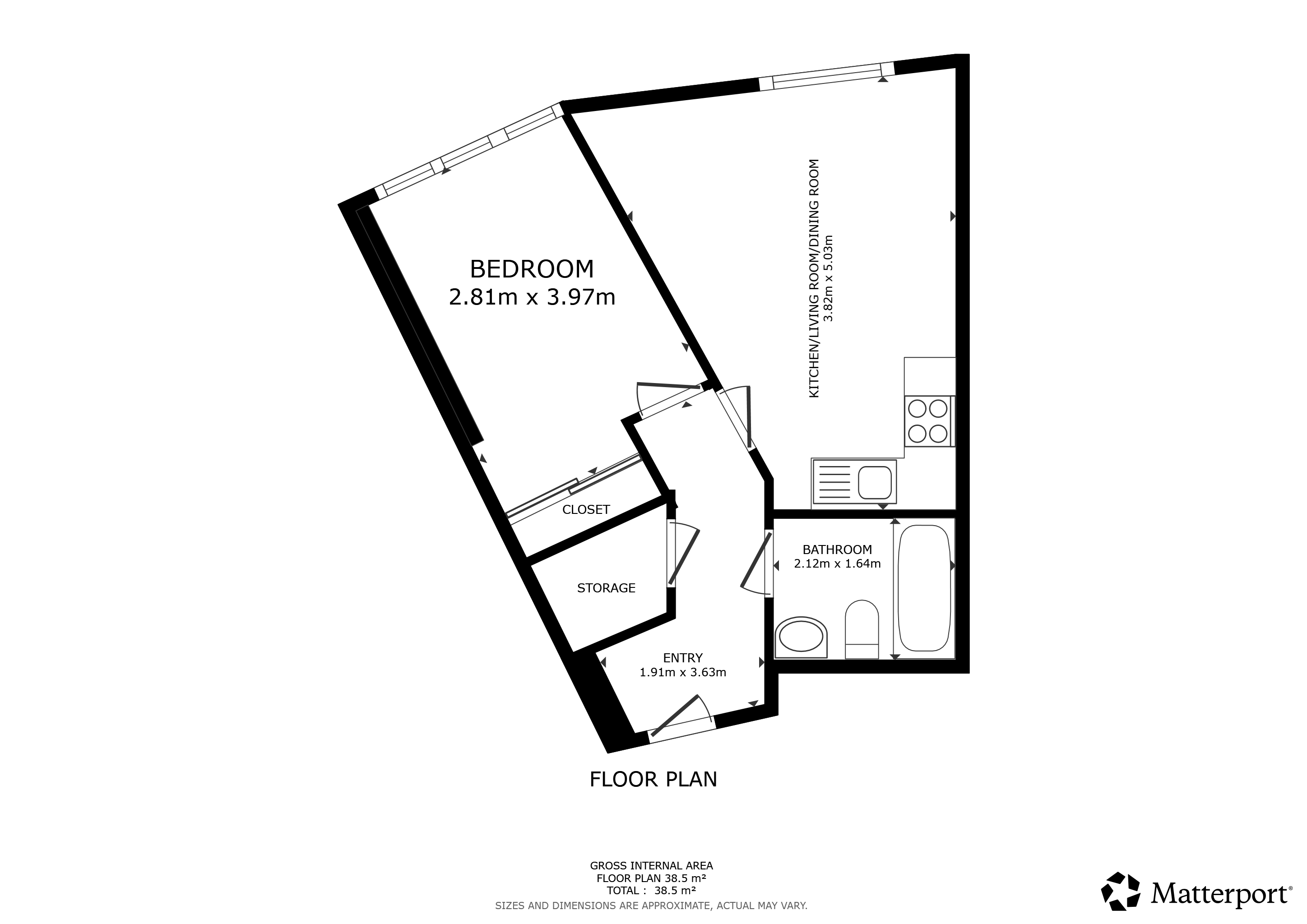 83, The Boulevard, Leeds floorplan