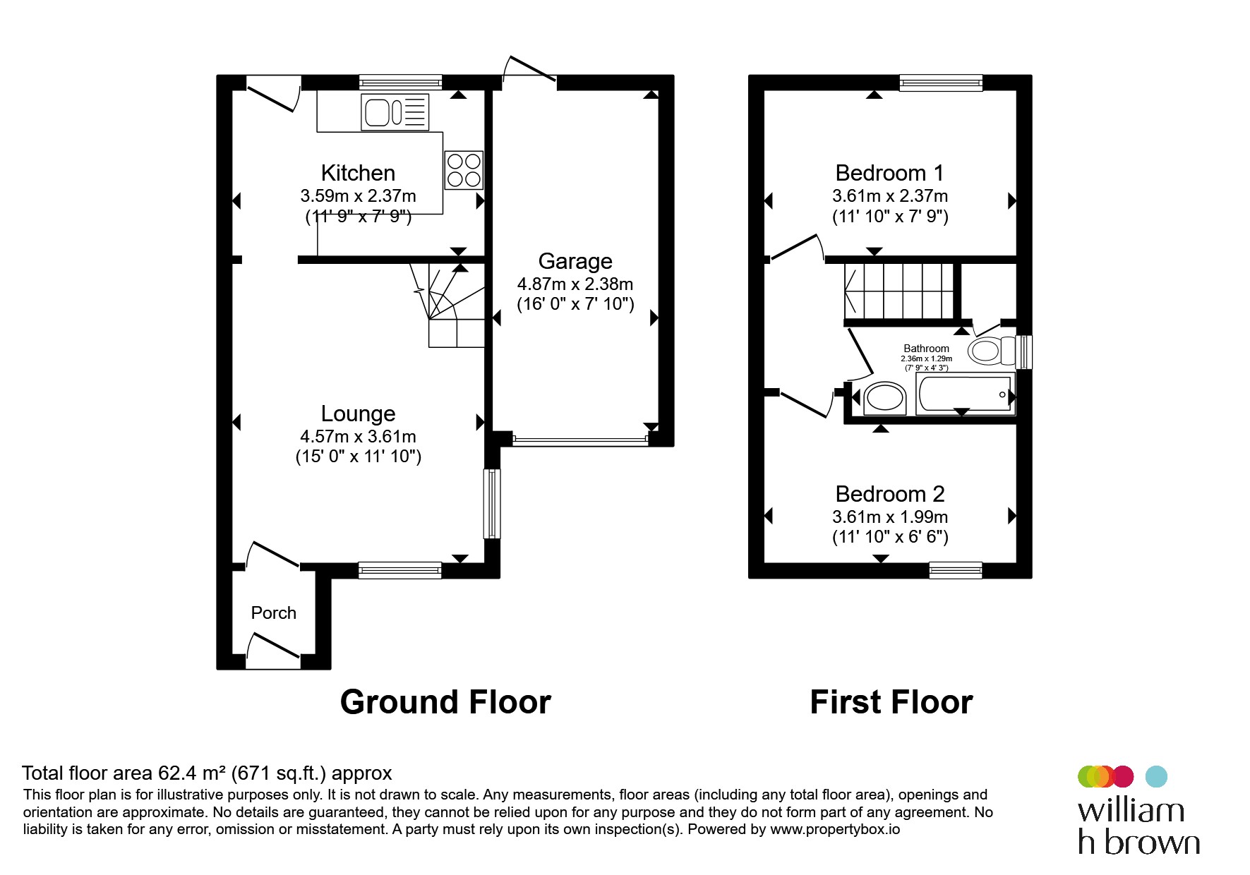 21, Pilgrims Way, Bungay floorplan