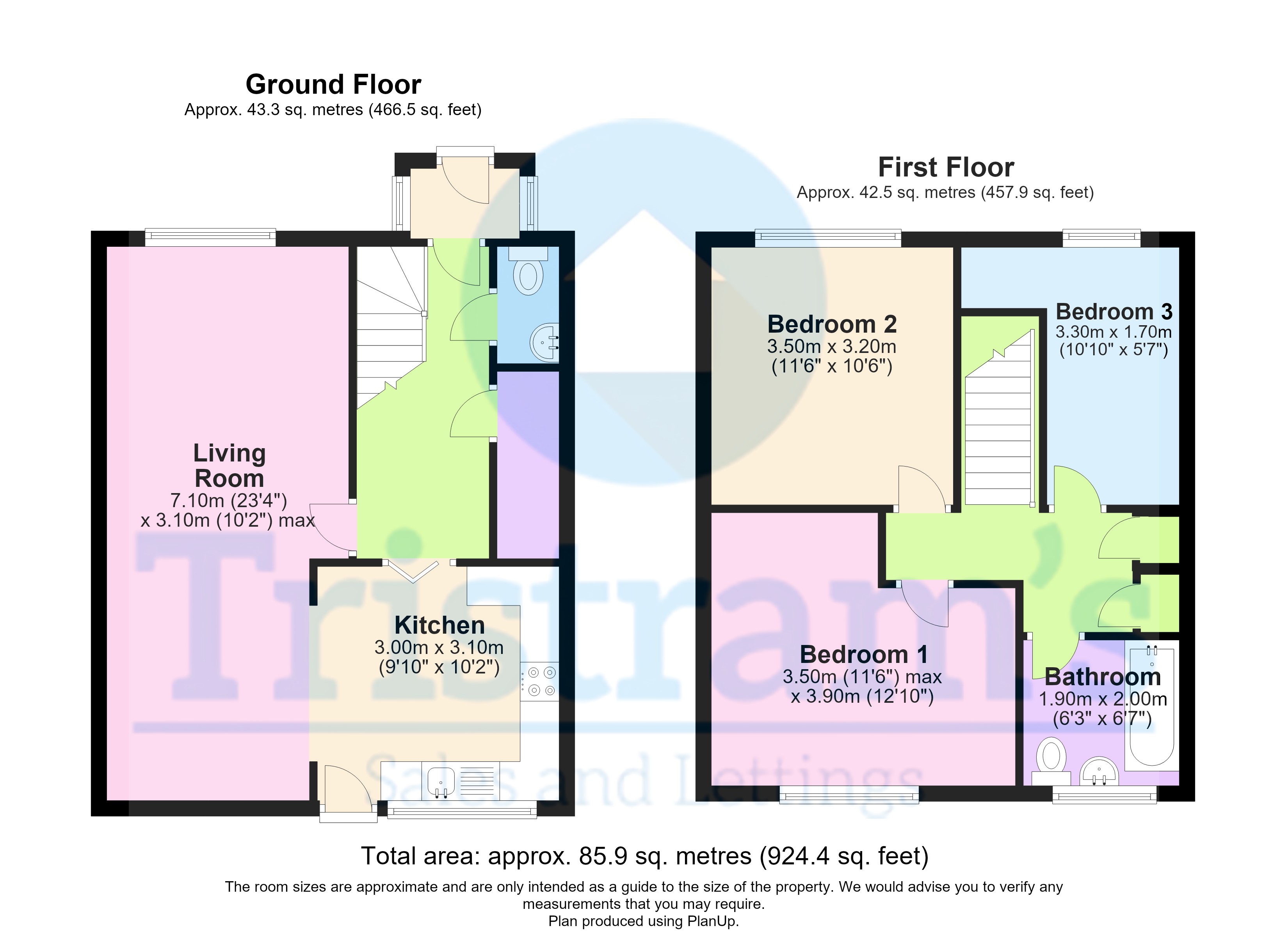 4, Snead Court, Nottingham floorplan