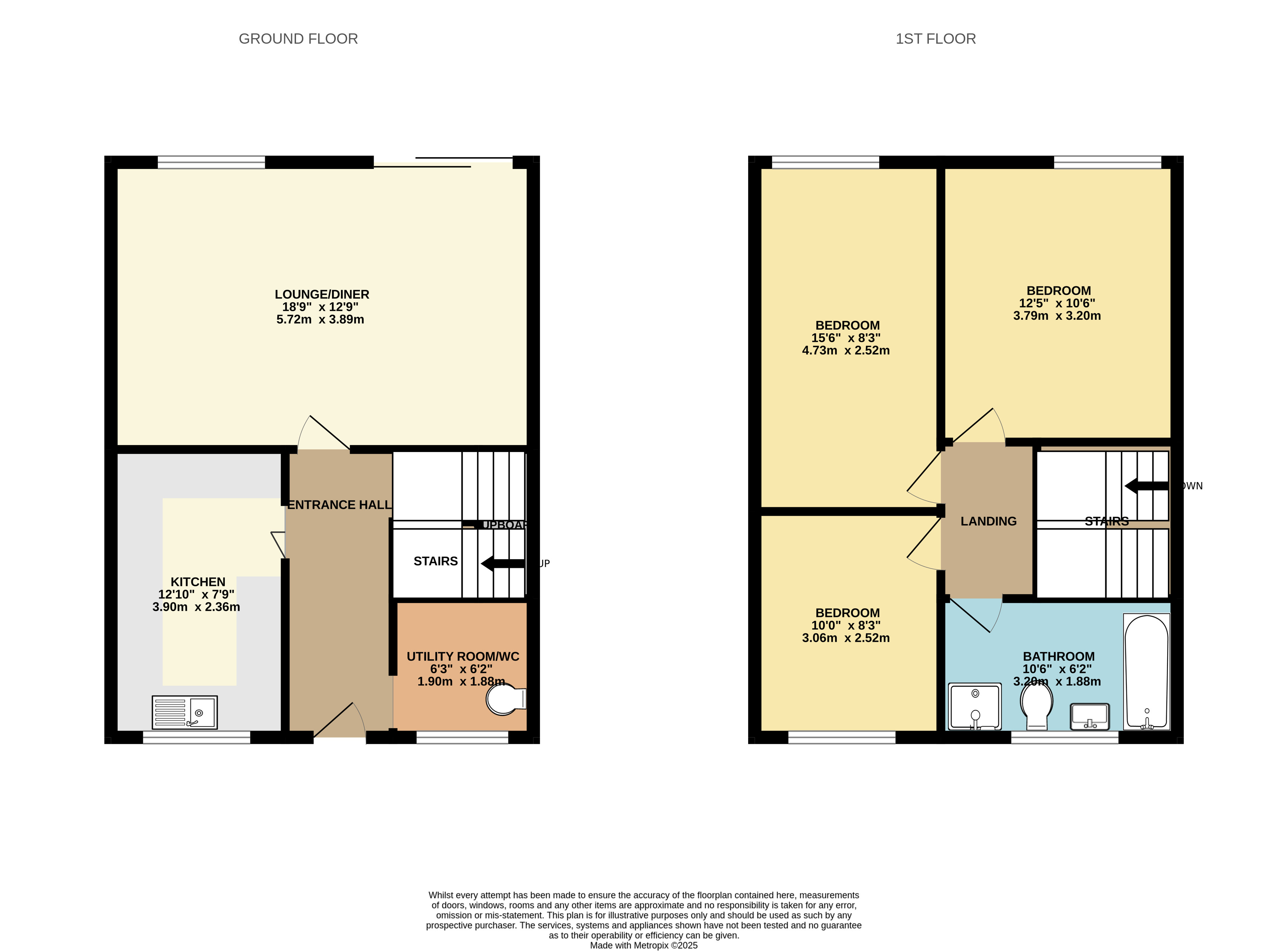 109, Hereford Walk, Basildon floorplan