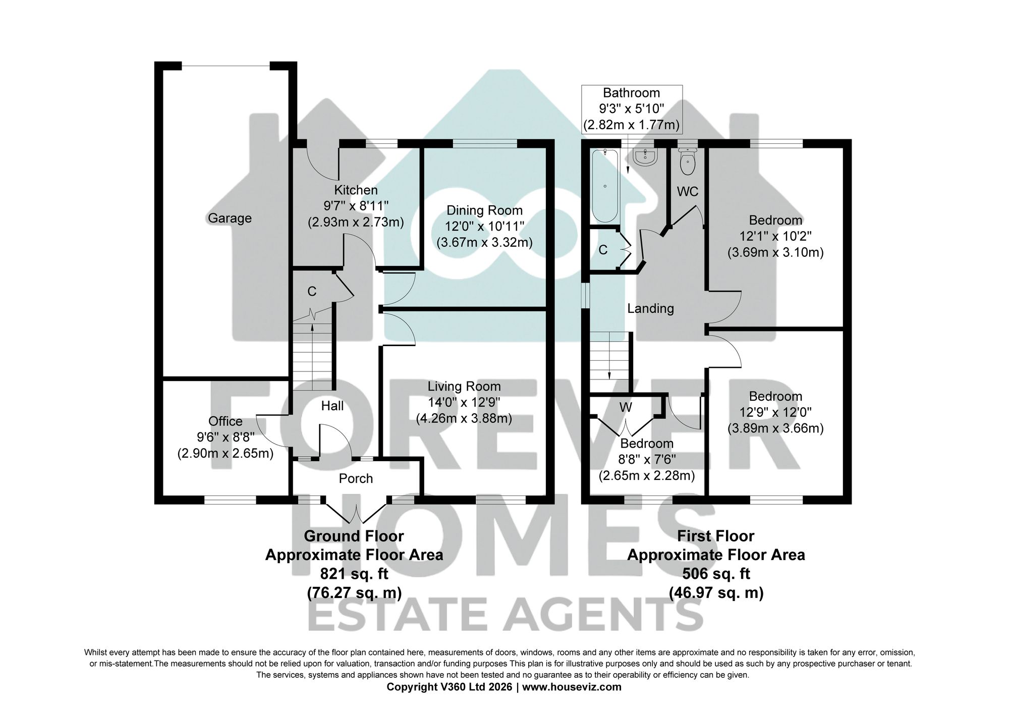 245 Rotherham Road, Barnsley floorplan