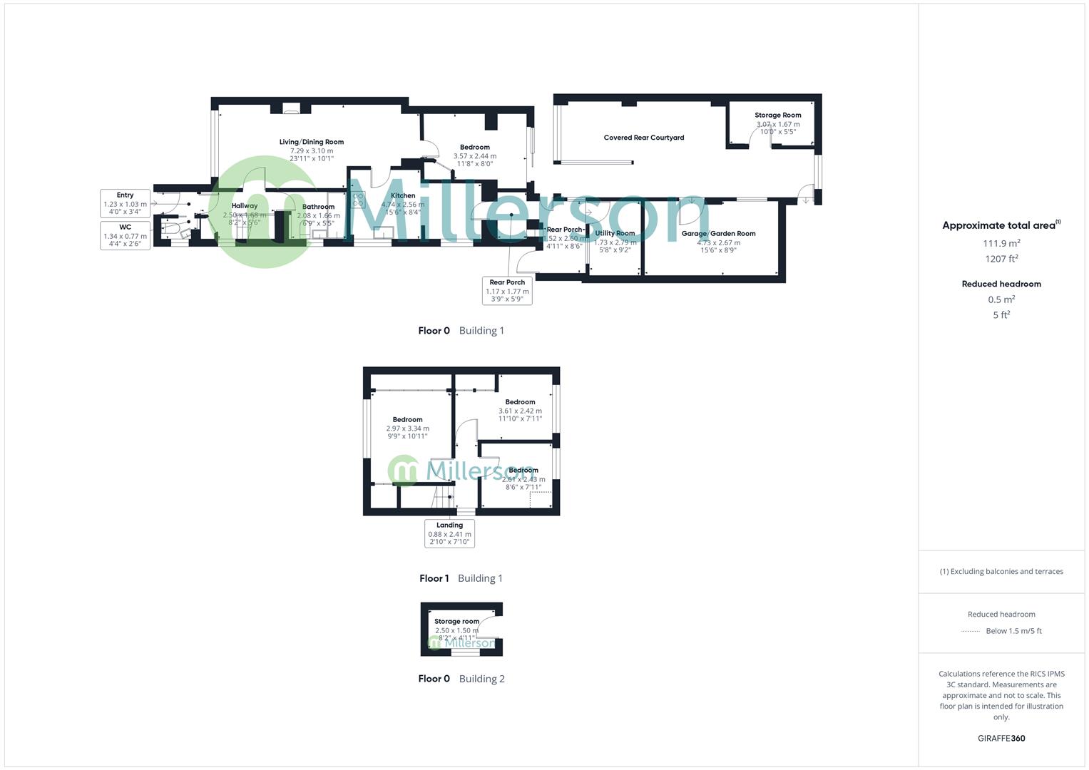 11, Trethew Gardens, Camborne floorplan