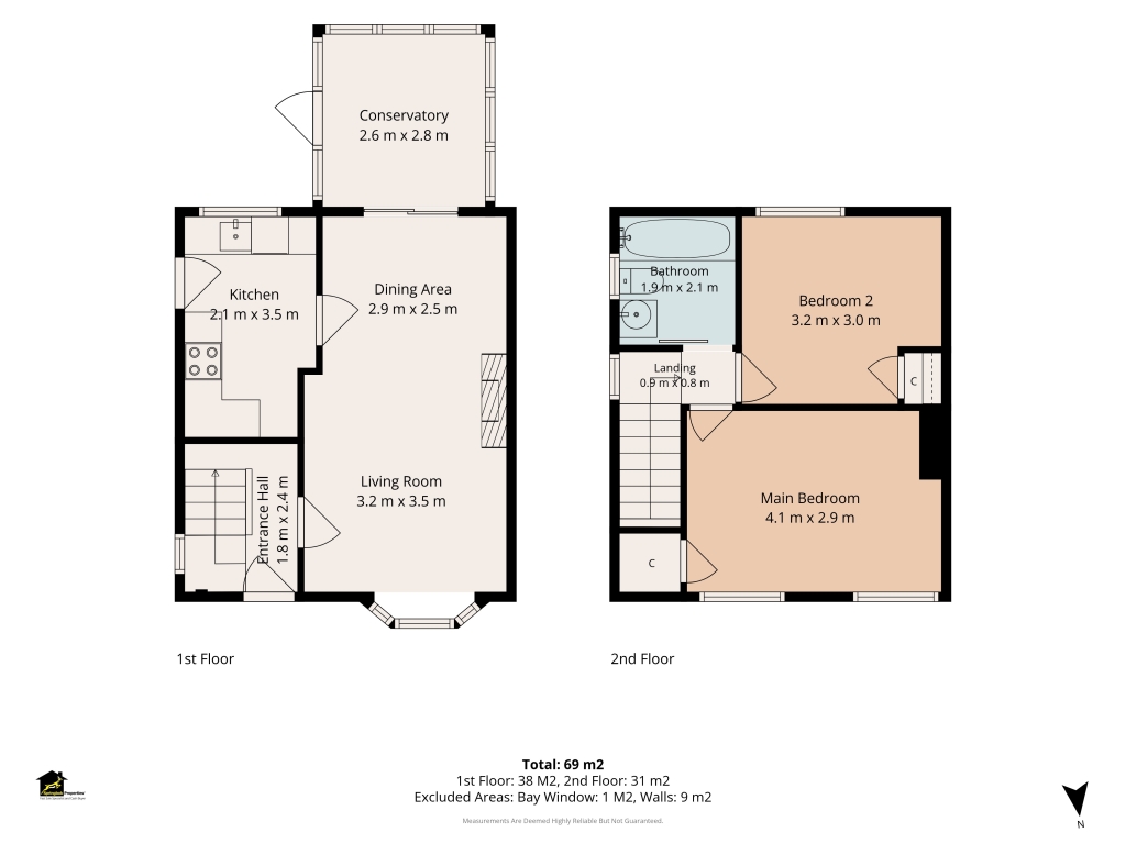 31, Eastern Avenue, Durham floorplan