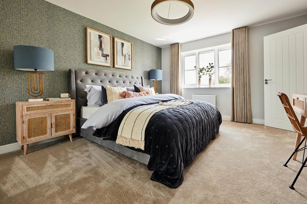 Property 1 of 12. The Main Bedroom Creates Space To Relax Away From The Rest Of The Home