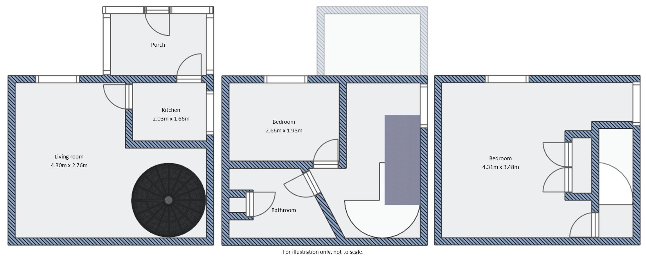 7 Elm Terrace, St. Austell floorplan