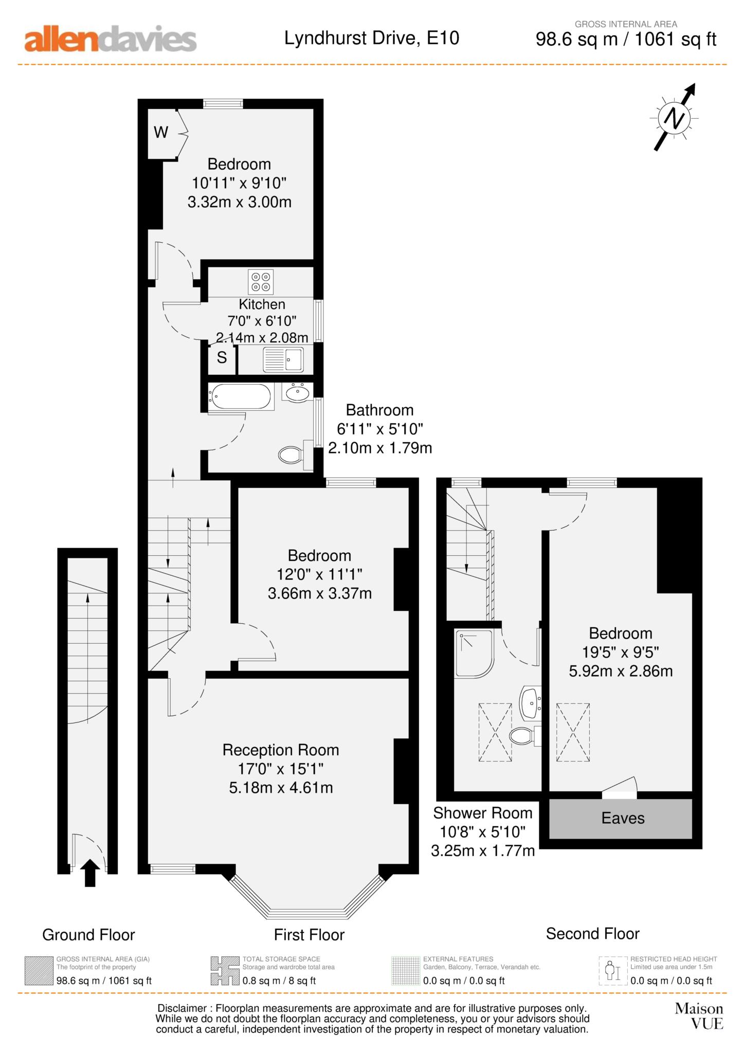 Lyndhurst Drive, Leyton, E10 floorplan