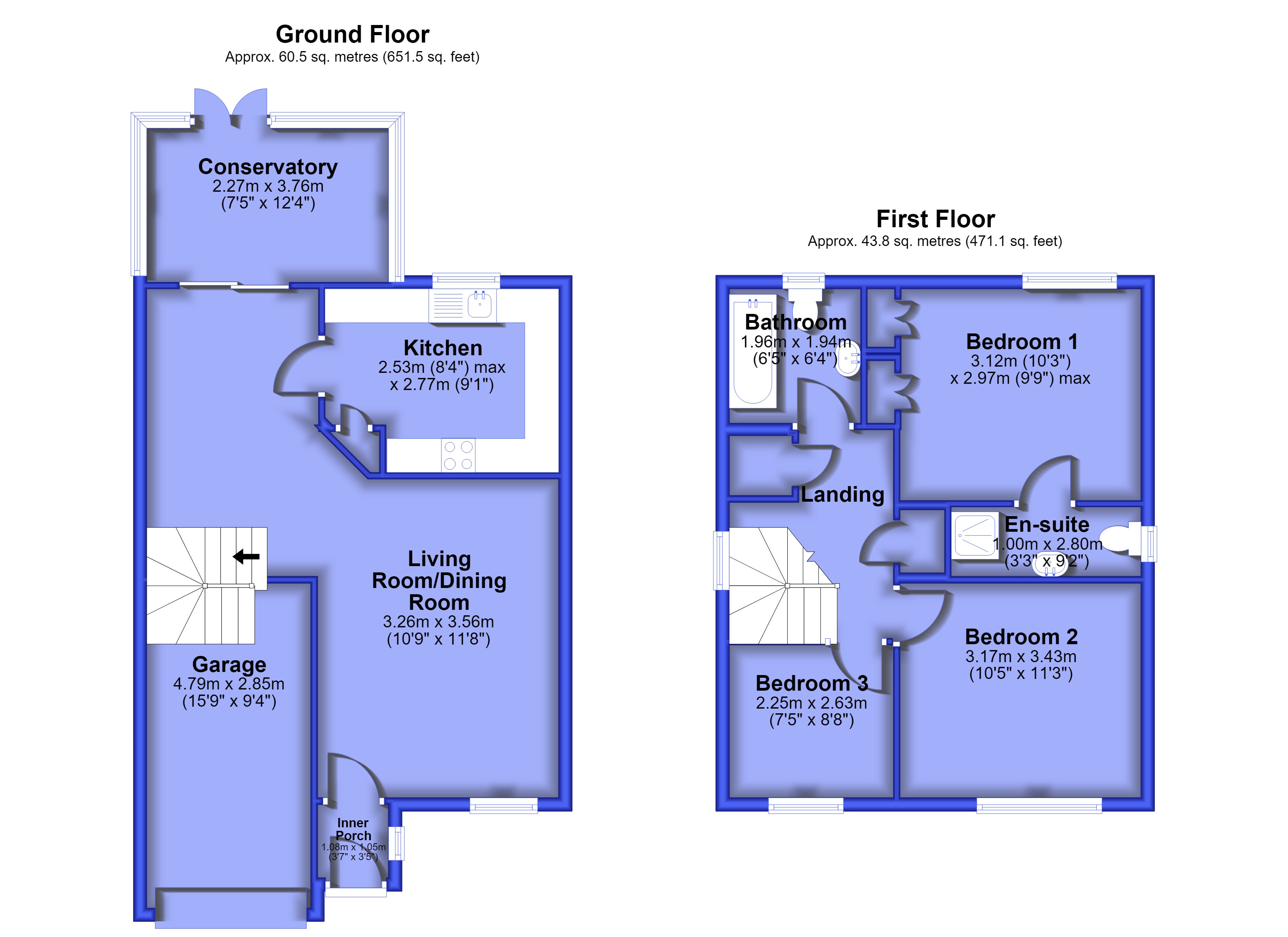 28, Rannoch Drive, Lancashire floorplan
