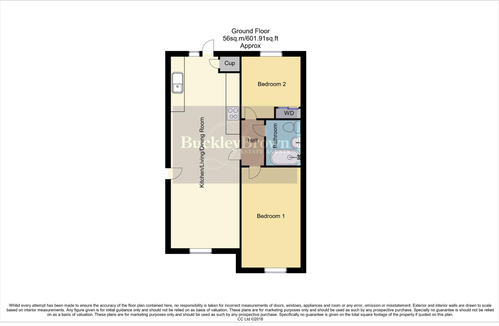 2, Jacques Orchard, Alfreton floorplan
