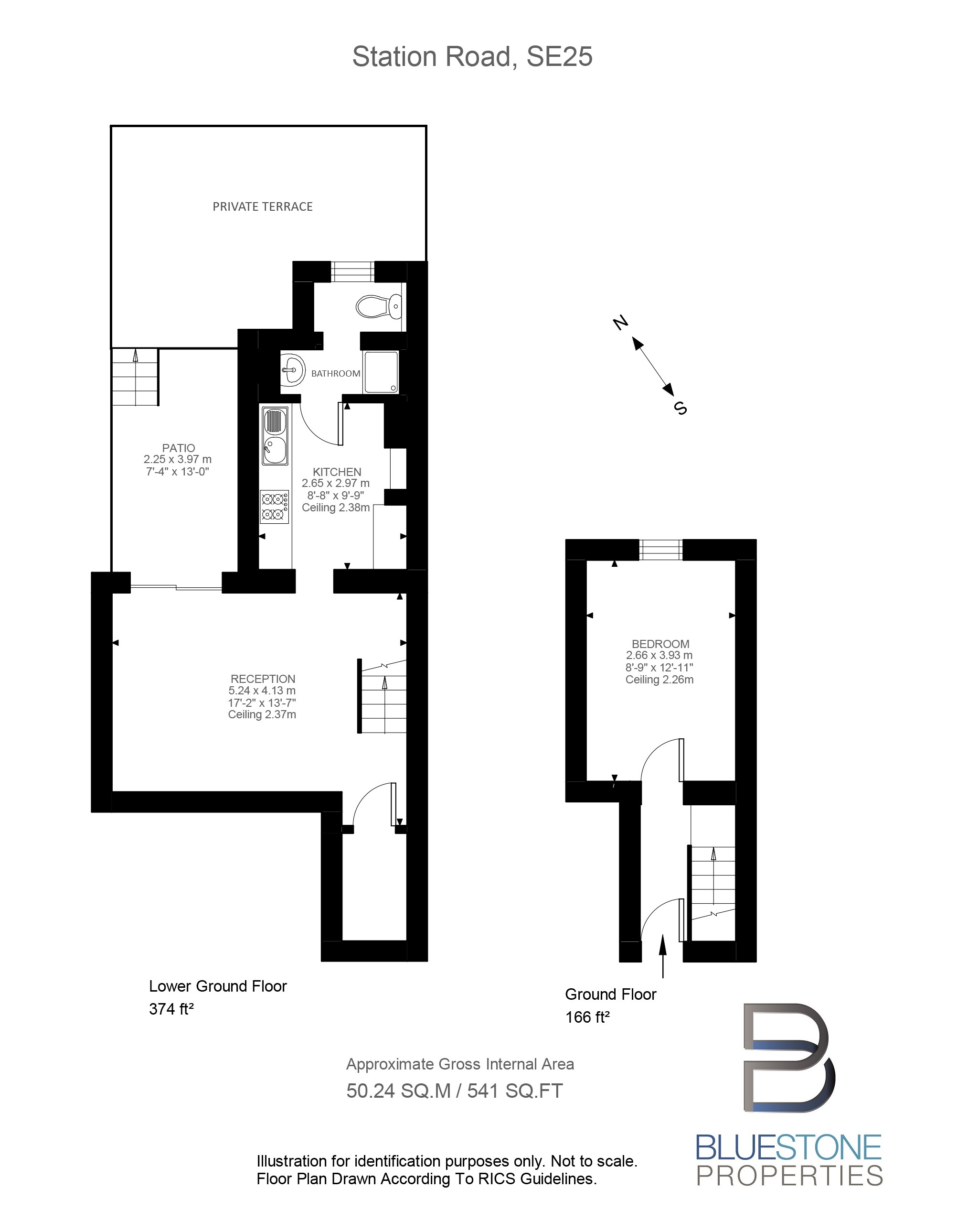 Flat A, 9, Station Road, Norwood Junction floorplan