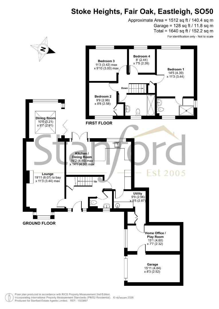 92, Stoke Heights, Eastleigh floorplan