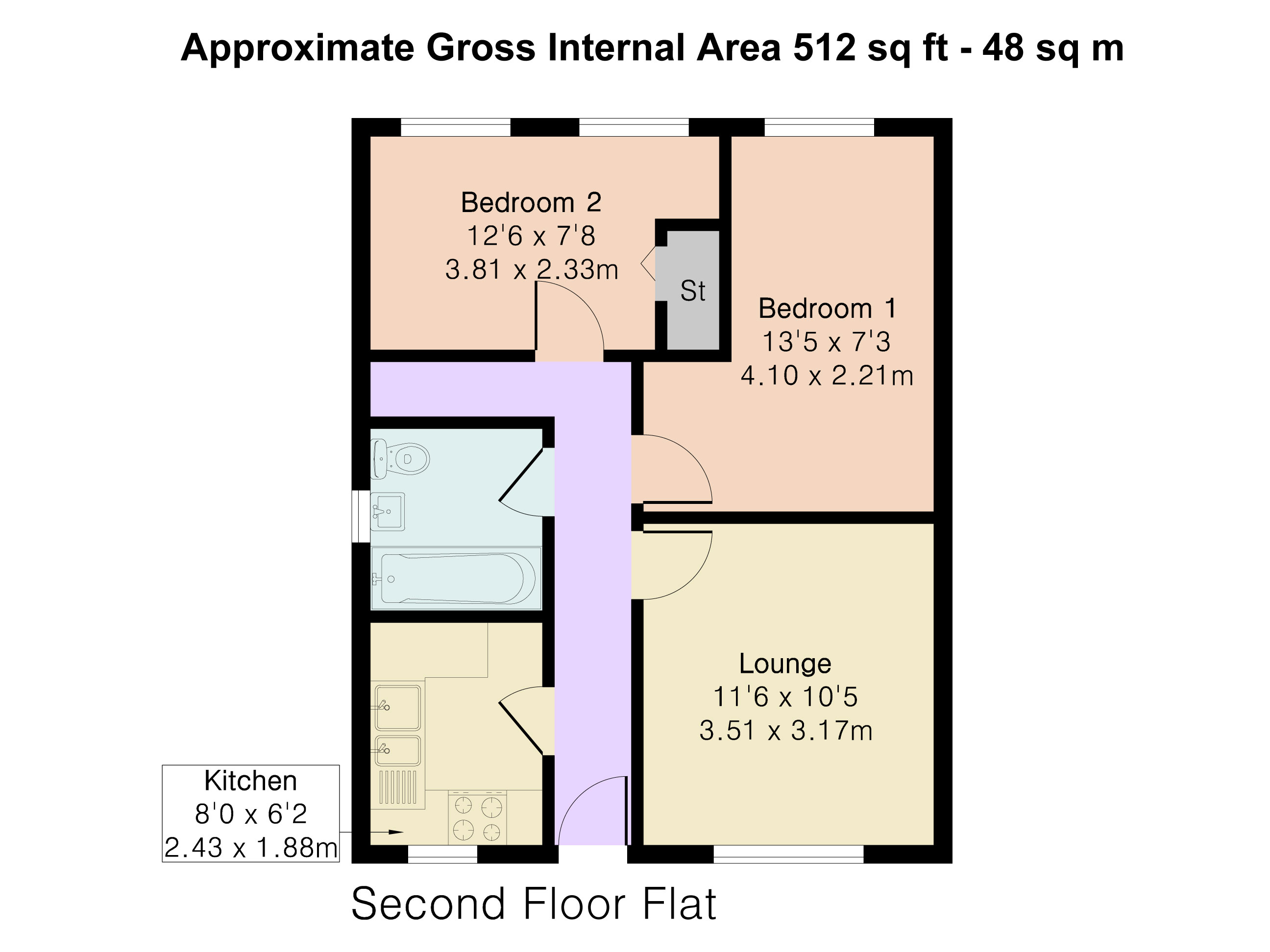 331, The Ridgeway, St Albans floorplan