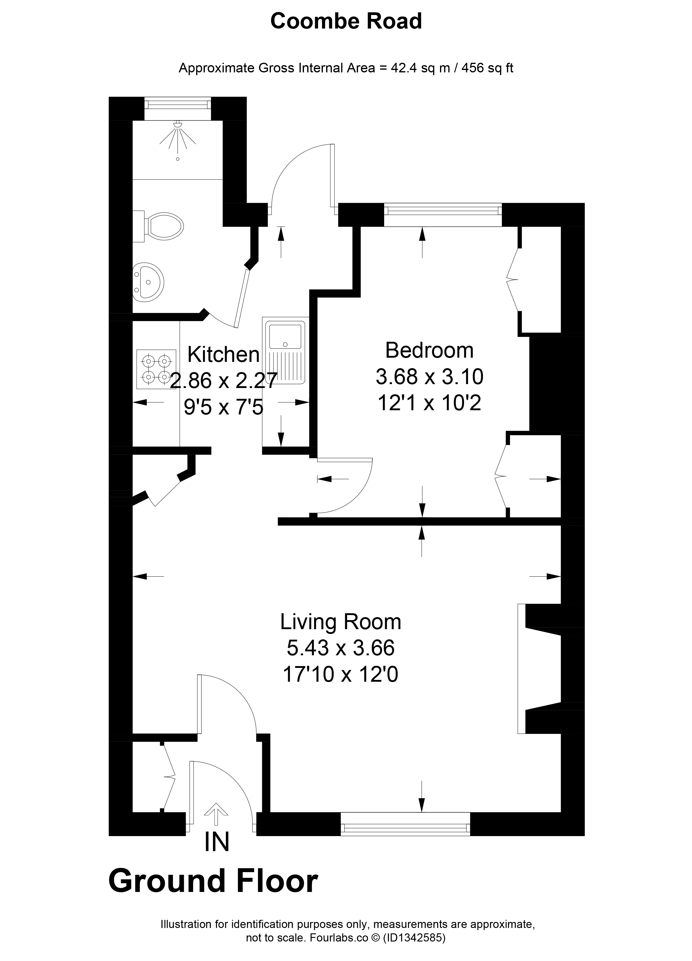 Coombe Road, East Sussex floorplan