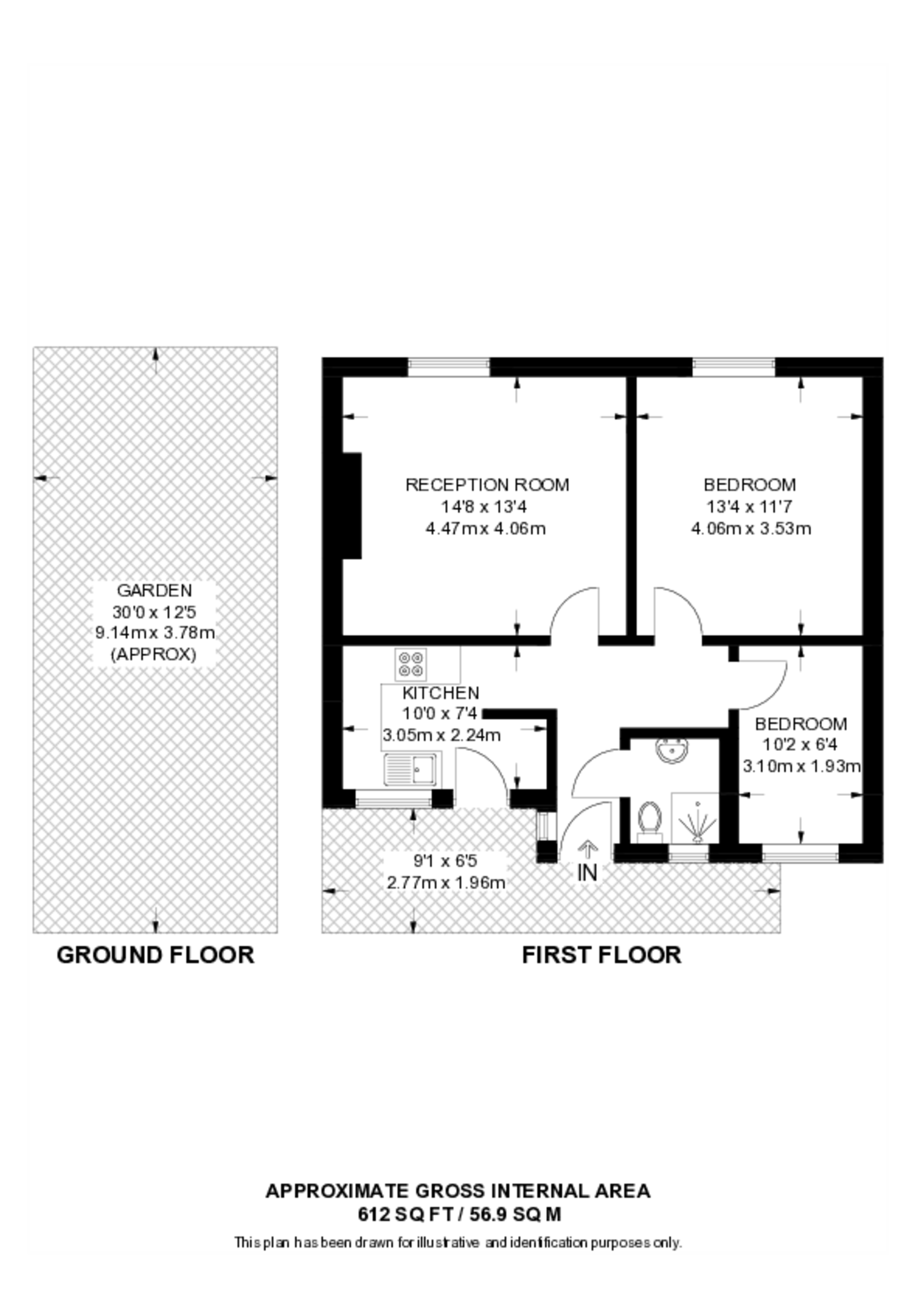 Middlesex, TW7, Isleworth floorplan