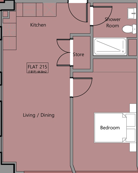 215, Abbey View, St Albans floorplan