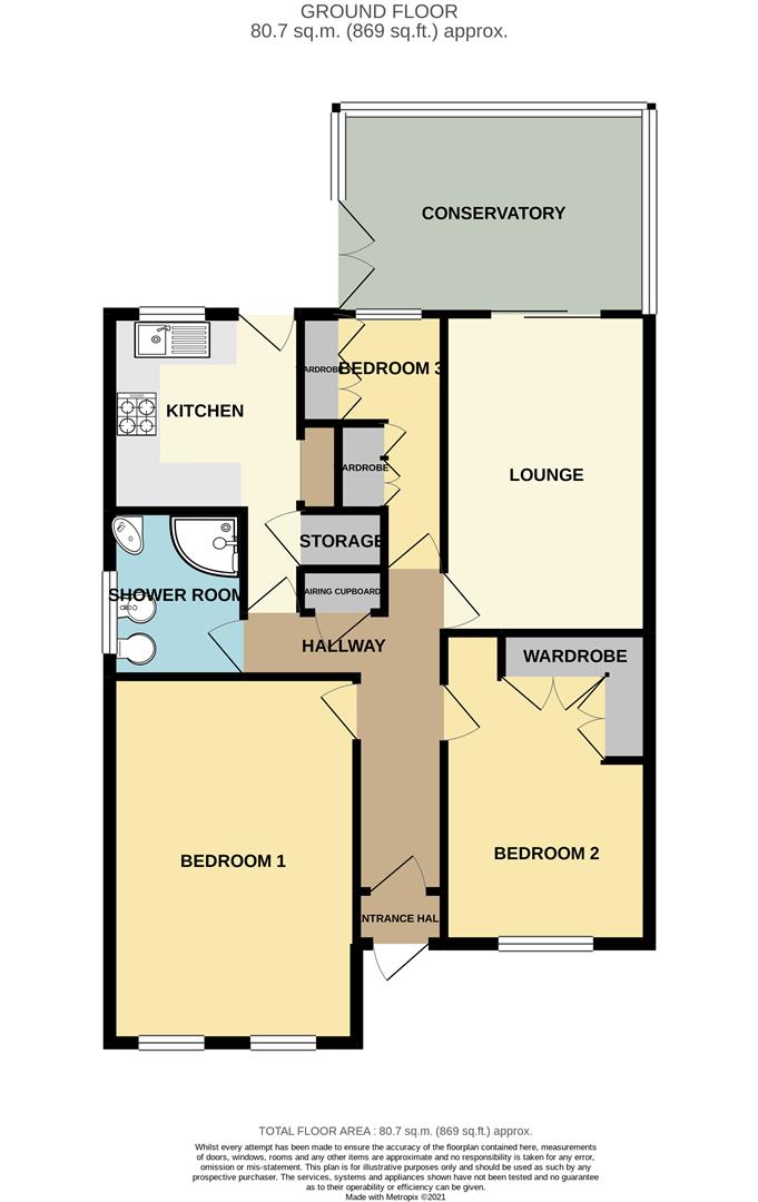 Fifield Close, Nuneaton floorplan