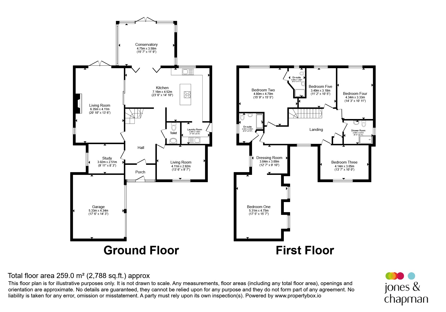 3, Wychwood, Wirral floorplan