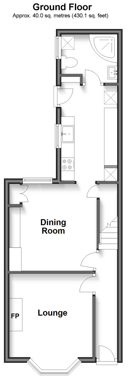 Winstanley Crescent, Ramsgate, Kent CT11, 4 bedroom terraced house for