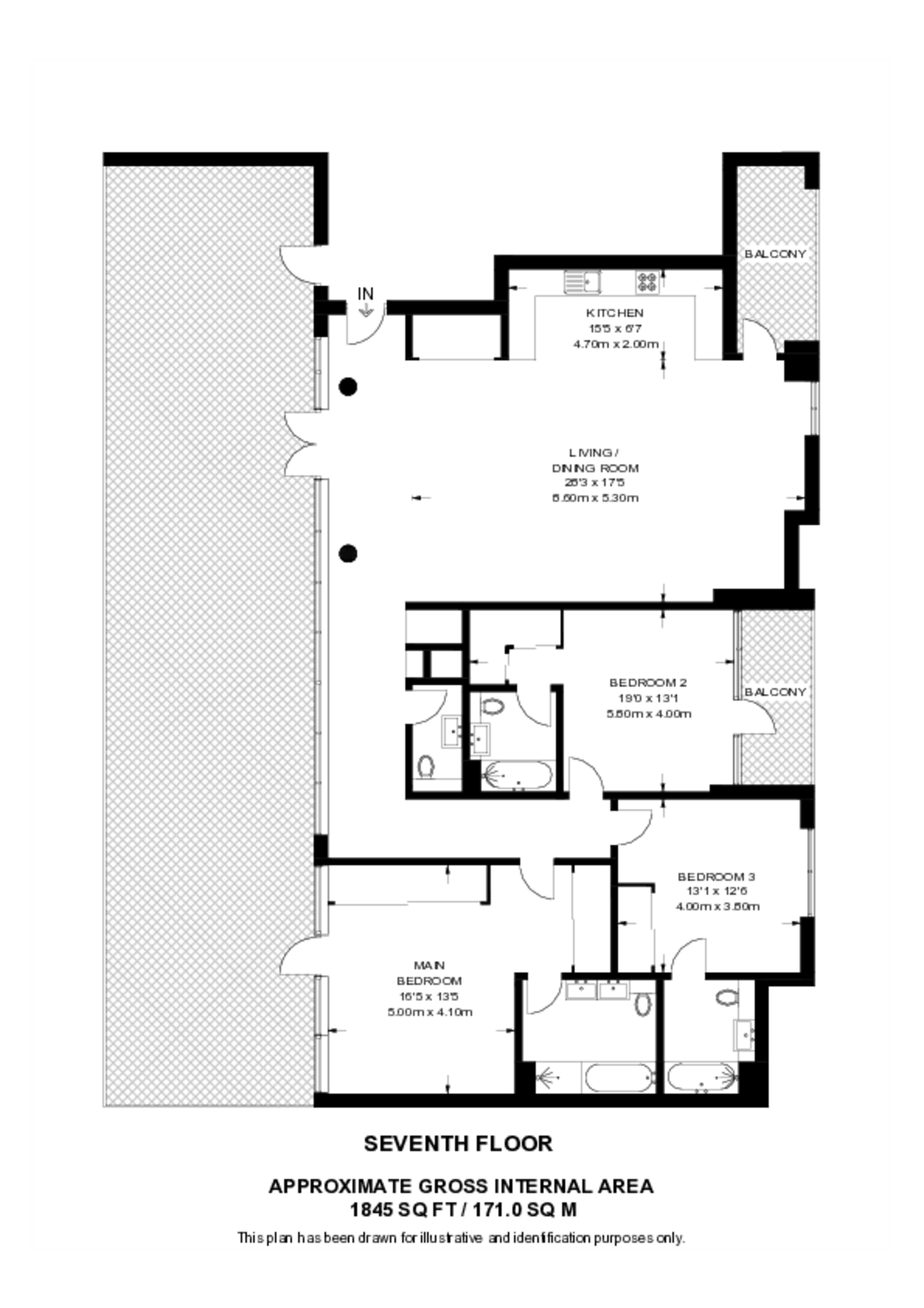 Hurlingham Waterfront, Fulham floorplan